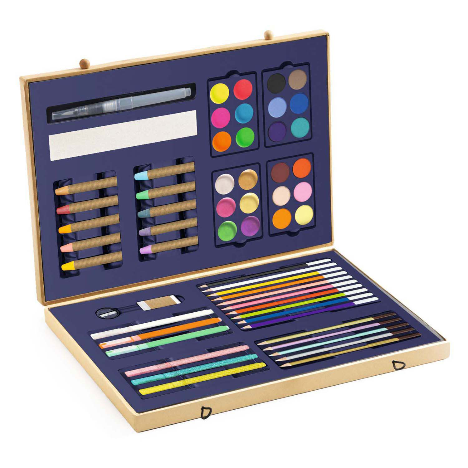 Djeco Sparkling Kleurkoffer - 60dlg.