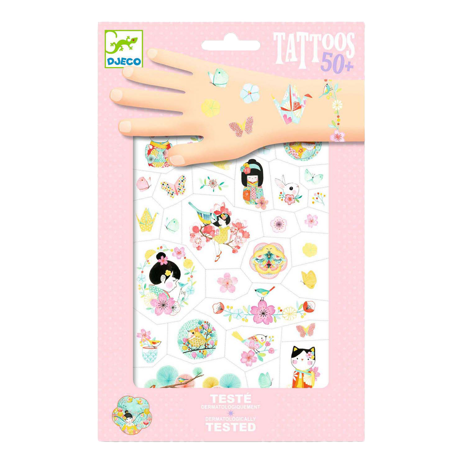 Djeco Tattoos - Sakura Kersenbloesem