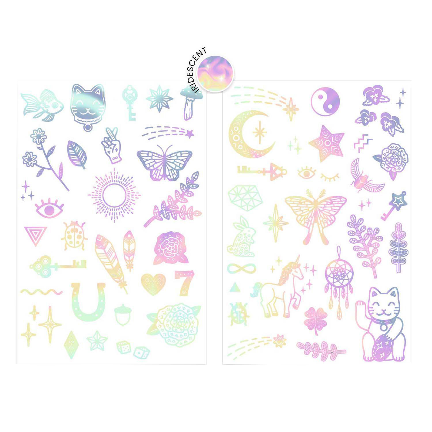 Tatouages Djeco - Porte-bonheur brillants