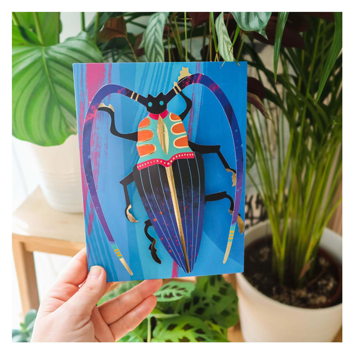 Djeco Knutselset 3D Insecten van Papier