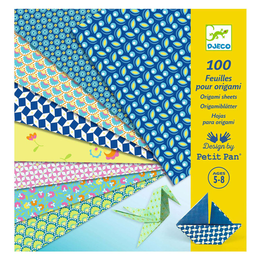 Djeco Knutselen - Origami Vouwblaadjes Natsu