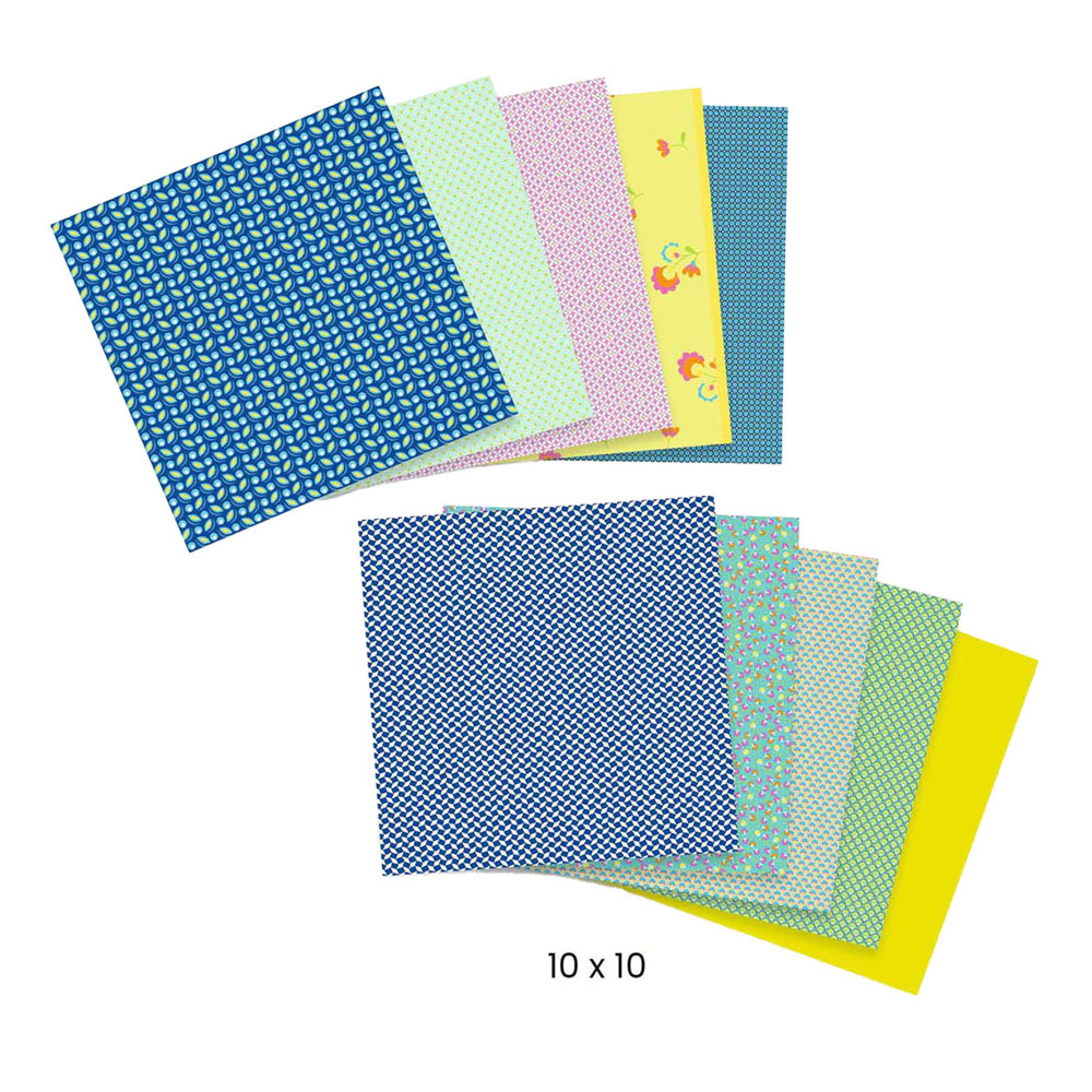 Djeco Knutselen - Origami Vouwblaadjes Natsu