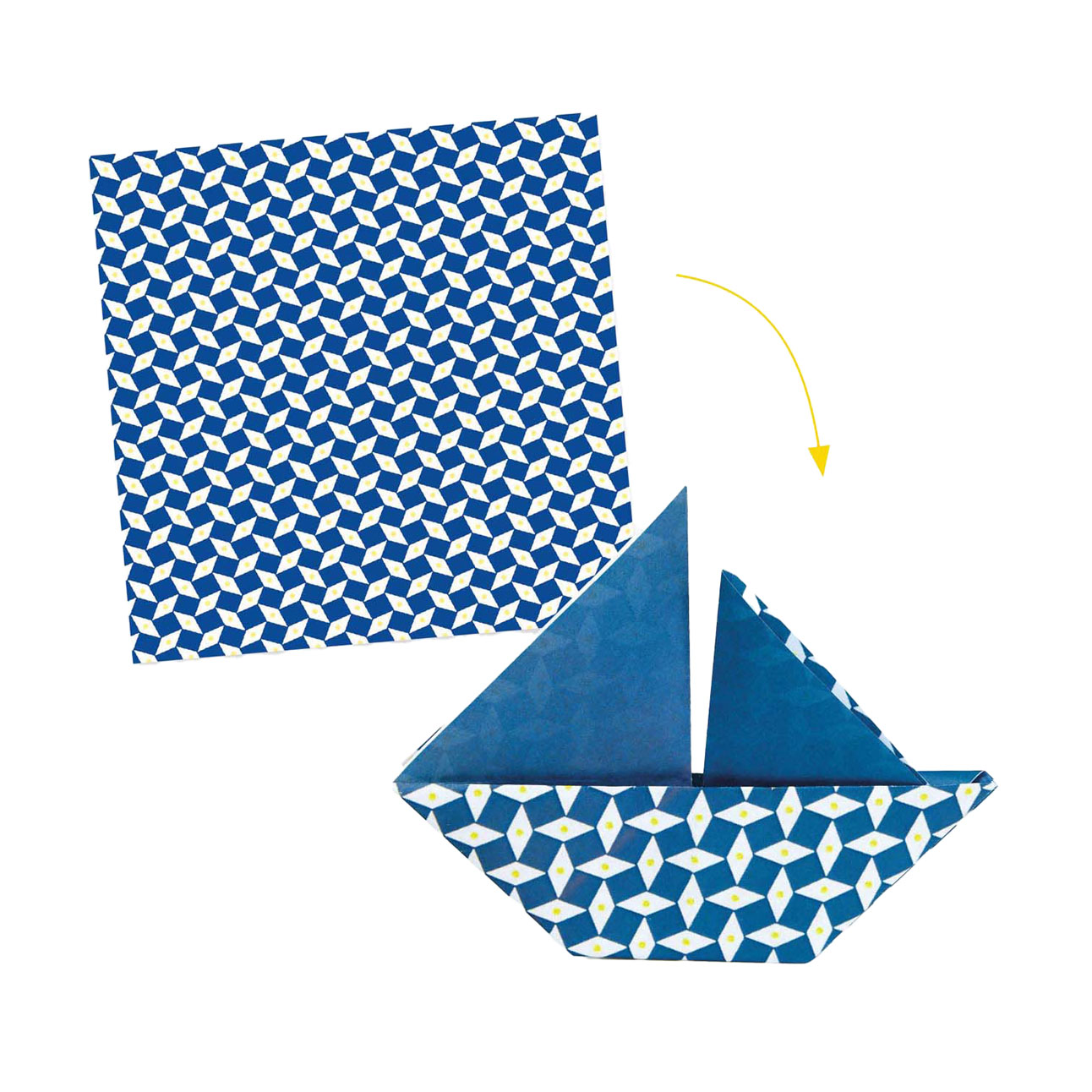Djeco Knutselen - Origami Vouwblaadjes Natsu