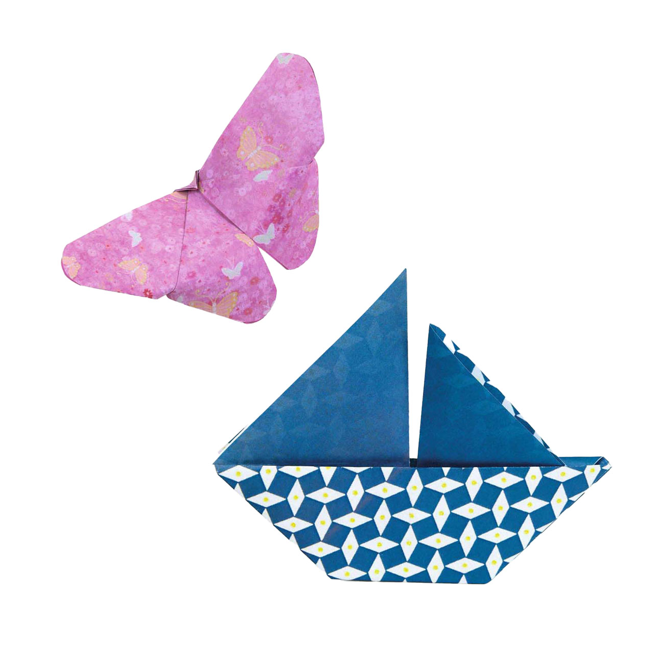 Djeco Knutselen - Origami Vouwblaadjes Natsu