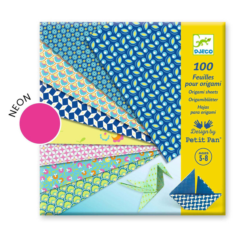 Djeco Knutselen - Origami Vouwblaadjes Natsu