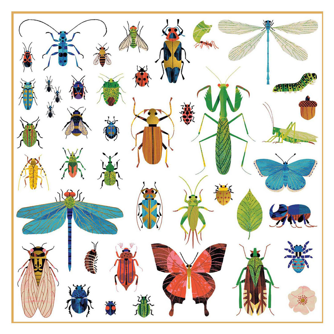 Stickers Djeco Microcosme - 160 stickers