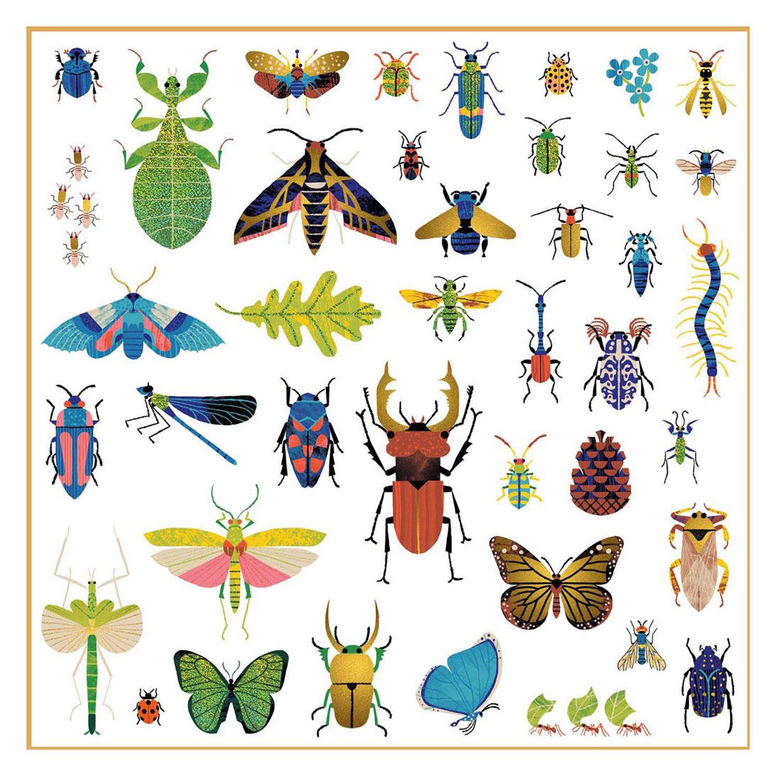 Stickers Djeco Microcosme - 160 stickers