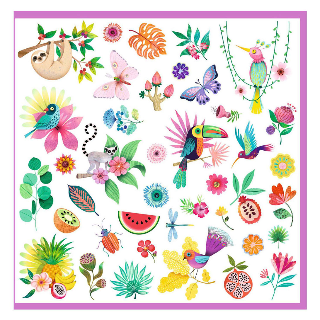 Djeco Sticker Paradies - 160 Sticker
