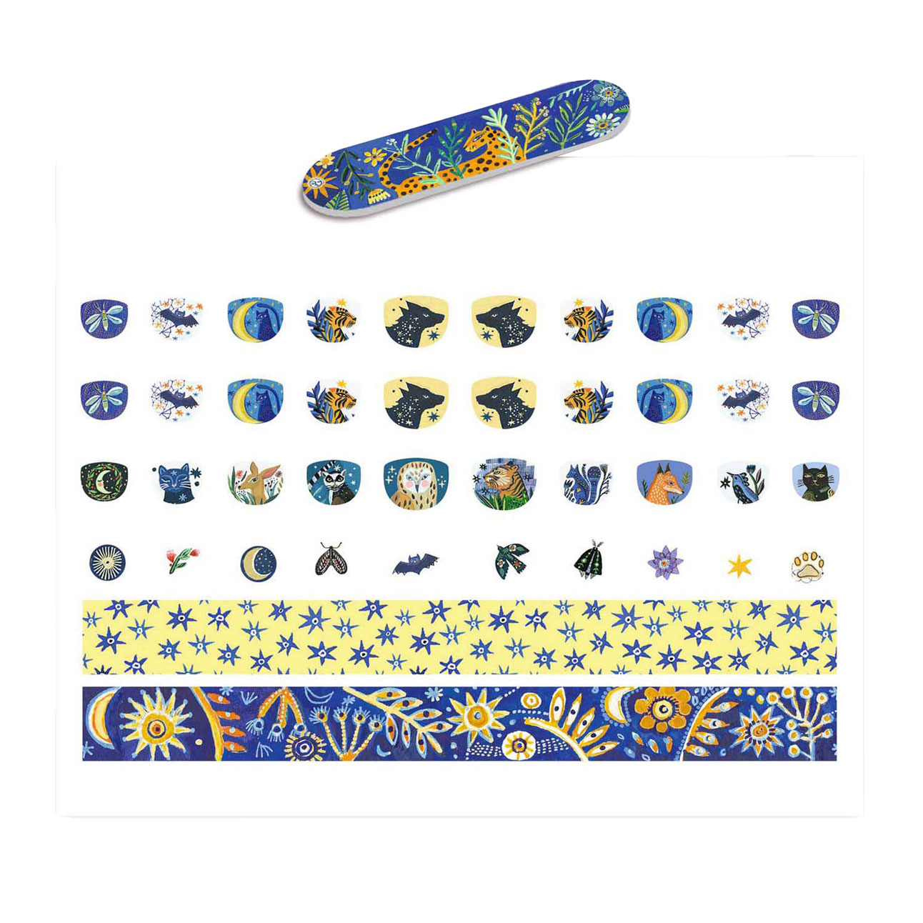Djeco Nagelstickers Maanreflecties - 120 Stickers