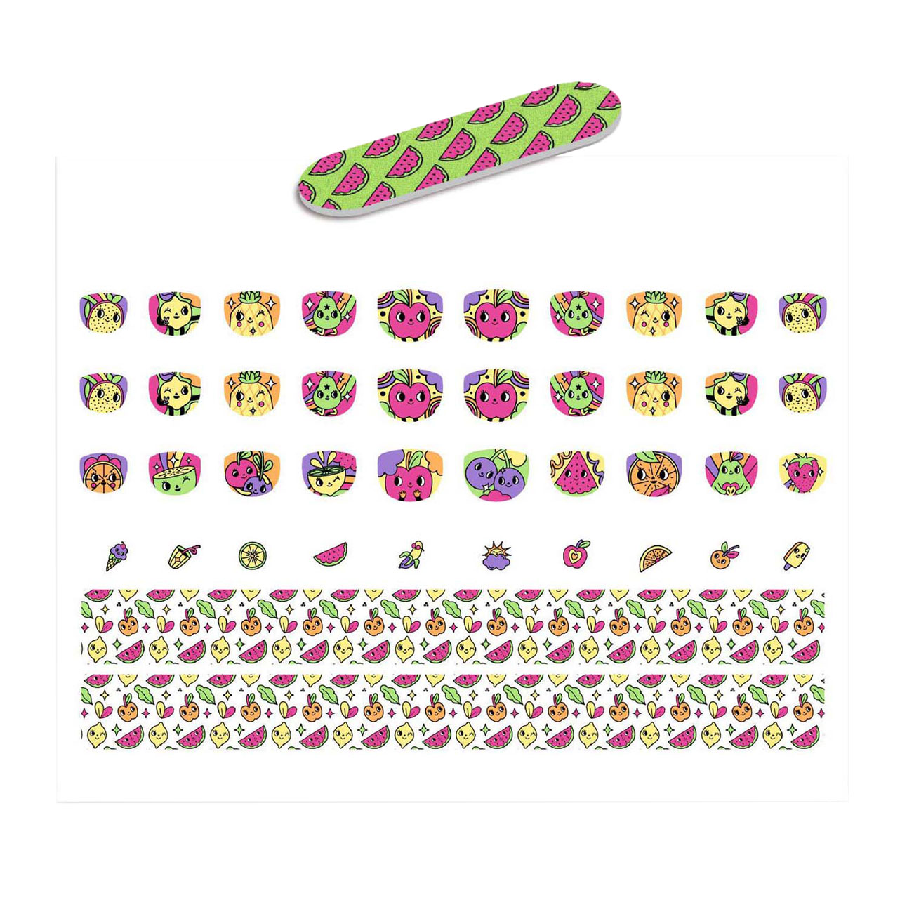 Djeco Nagelstickers Fruit - 120 Stickers