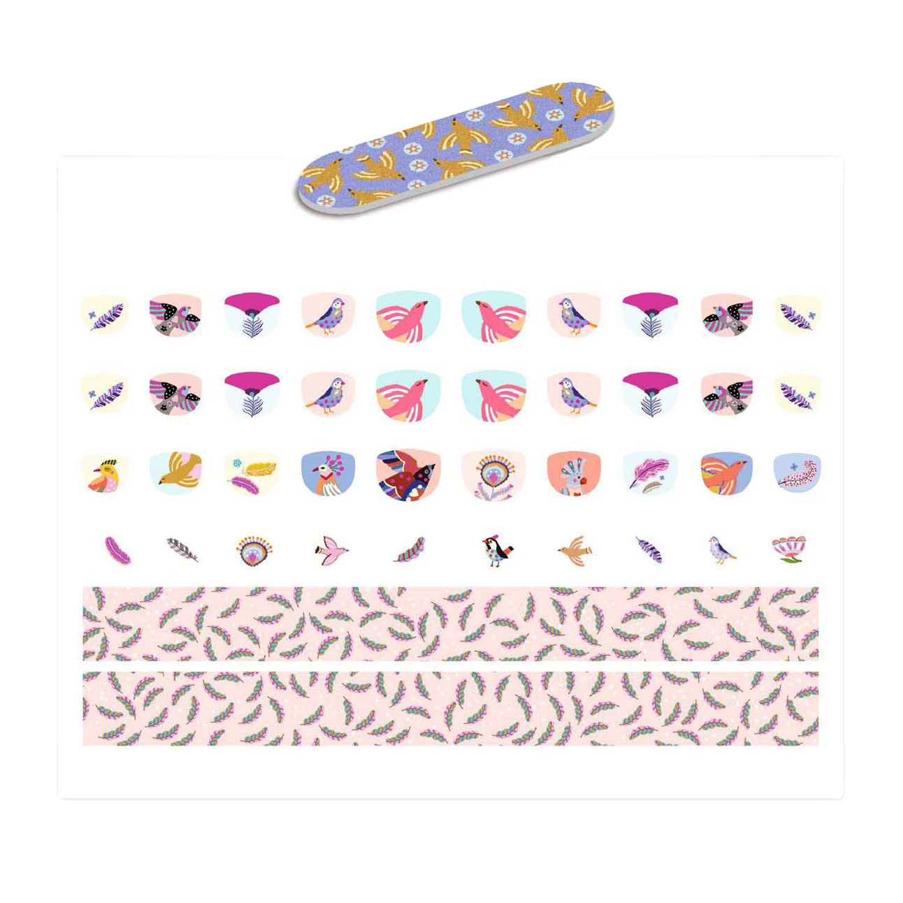 Djeco Nagelstickers Veren - 120 Stickers