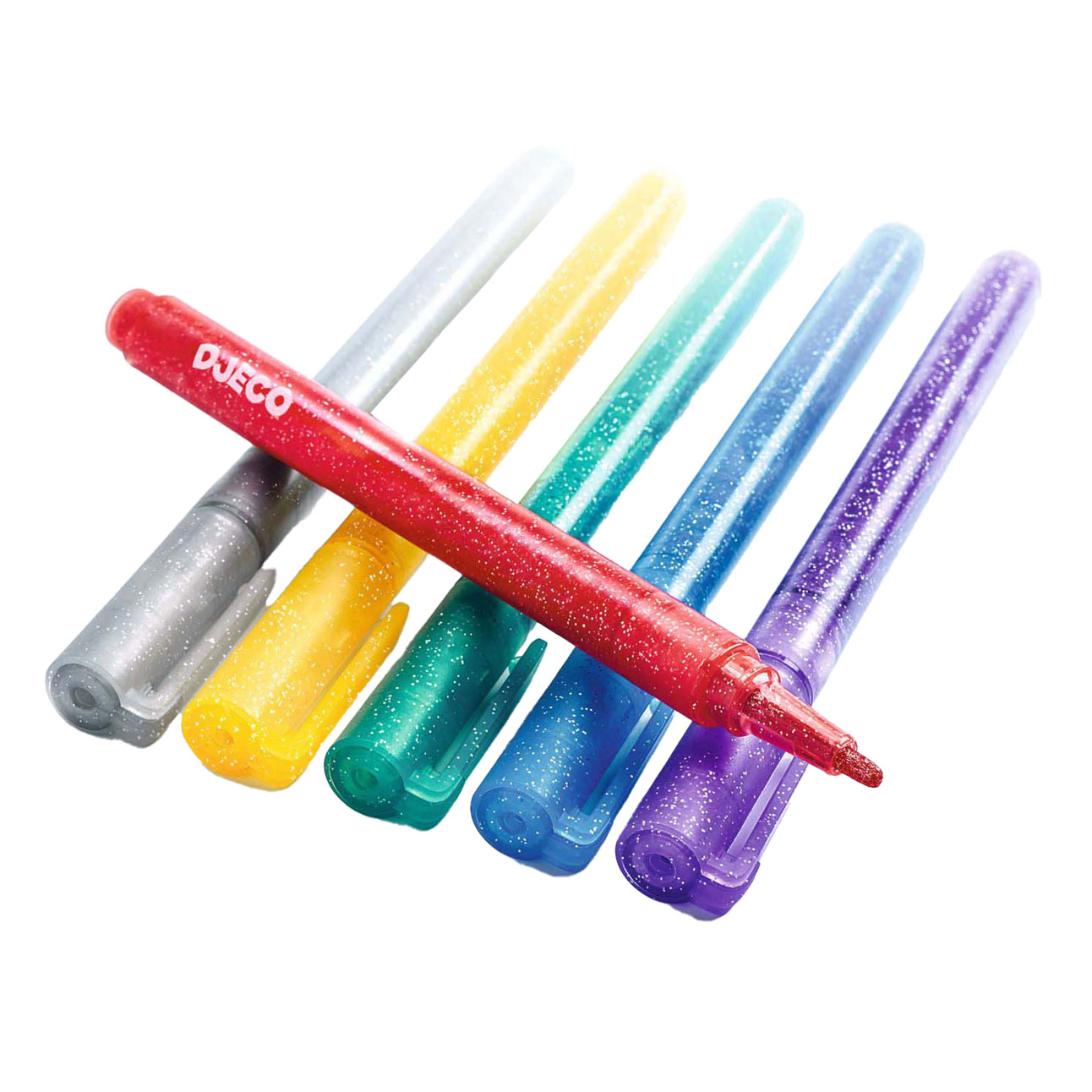 Djeco Glitterstiften - 6st.