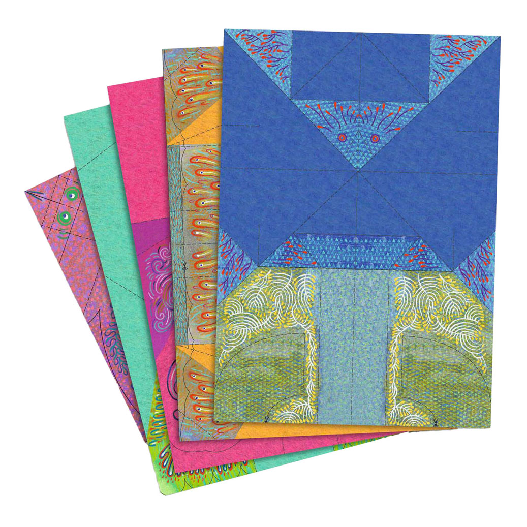 Djeco Vogels Vouwen - 5 Patronen