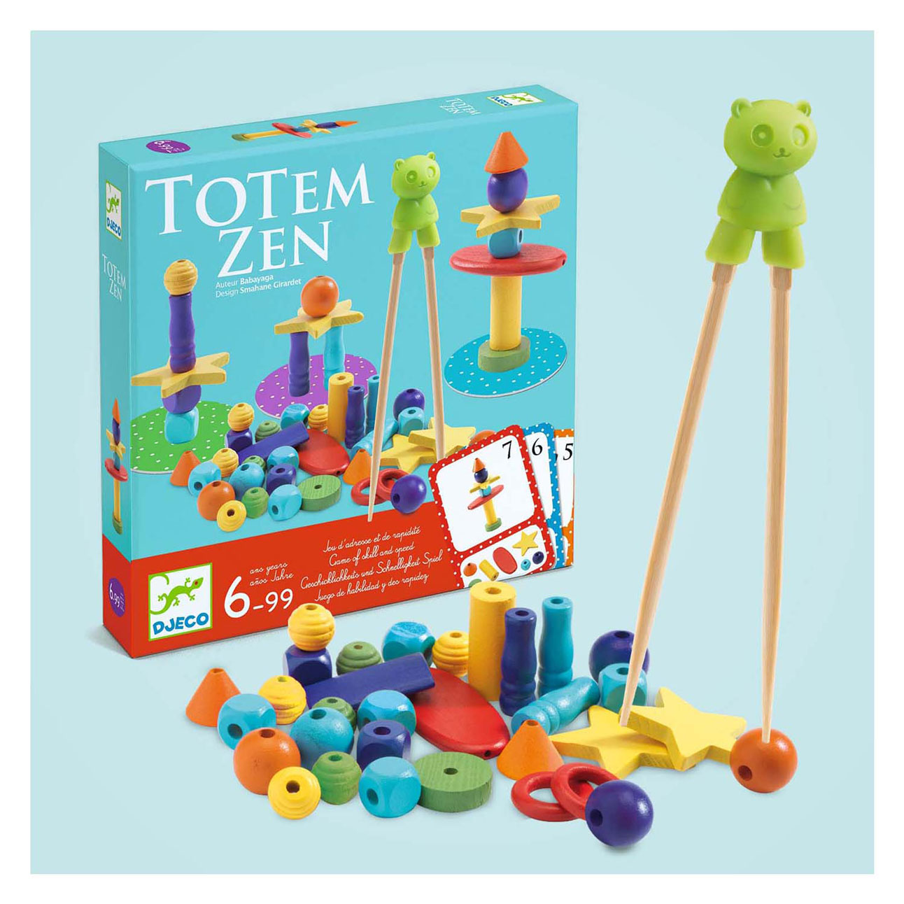 Djeco Totem Zen Houten Behendigheidsspel 