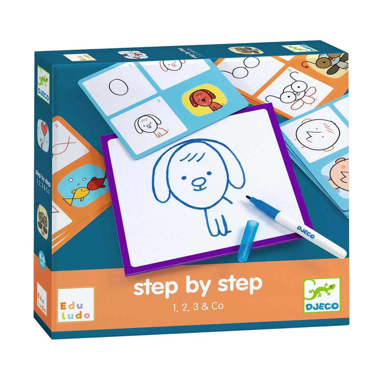 Djeco Stap voor Stap Leren Tekenen