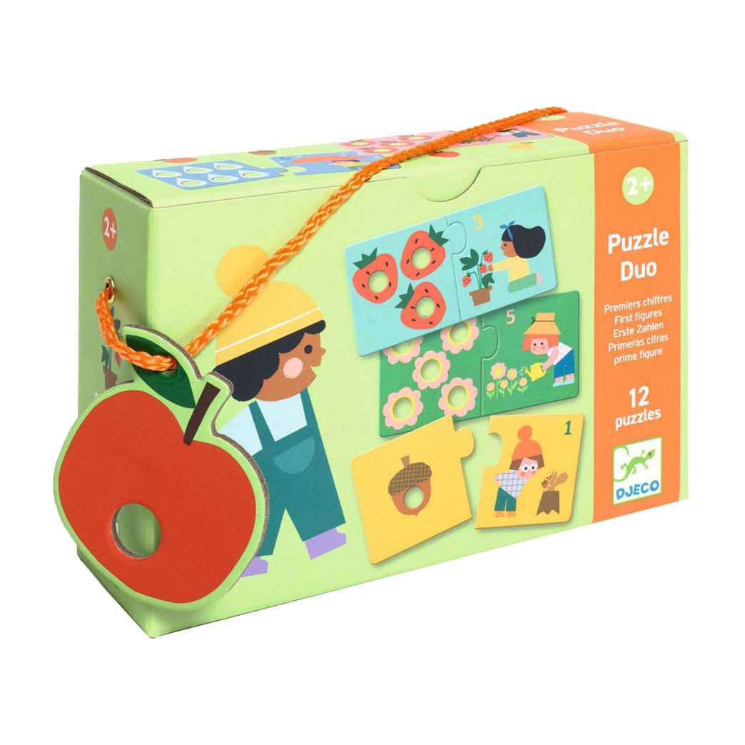 Djeco Duo Educatieve Puzzel Cijfers