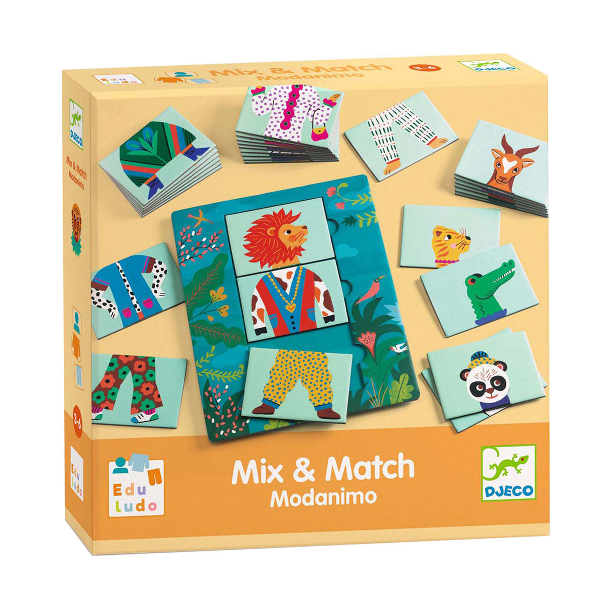 Djeco Mix & Match Dieren