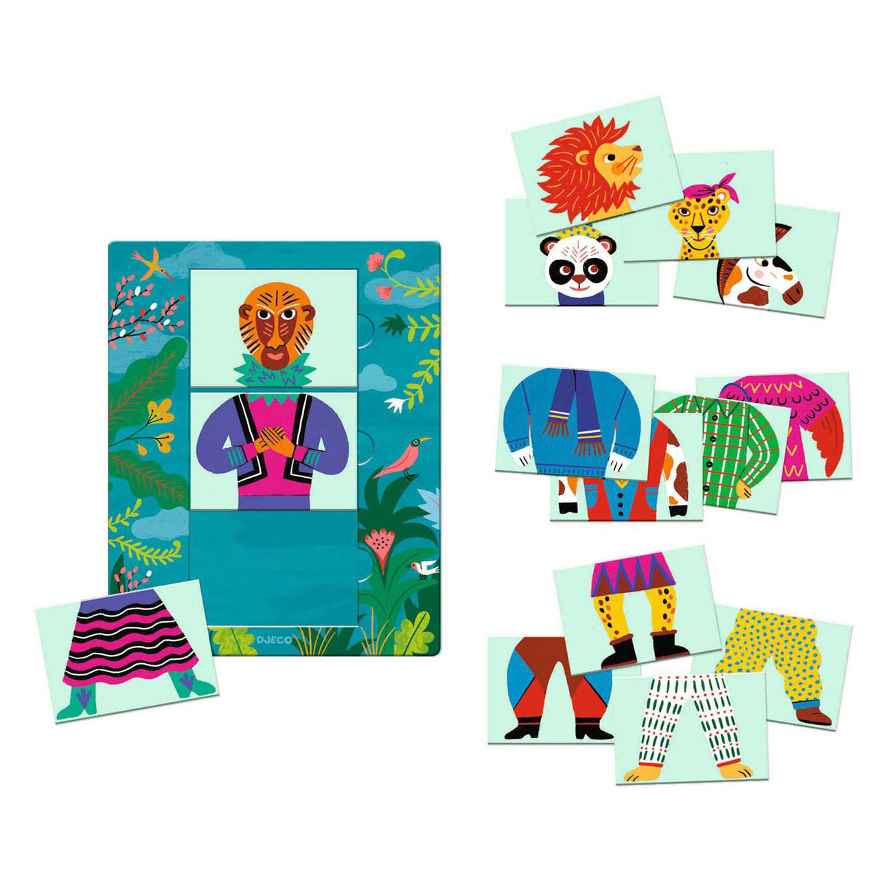 Djeco Mix & Match Dieren
