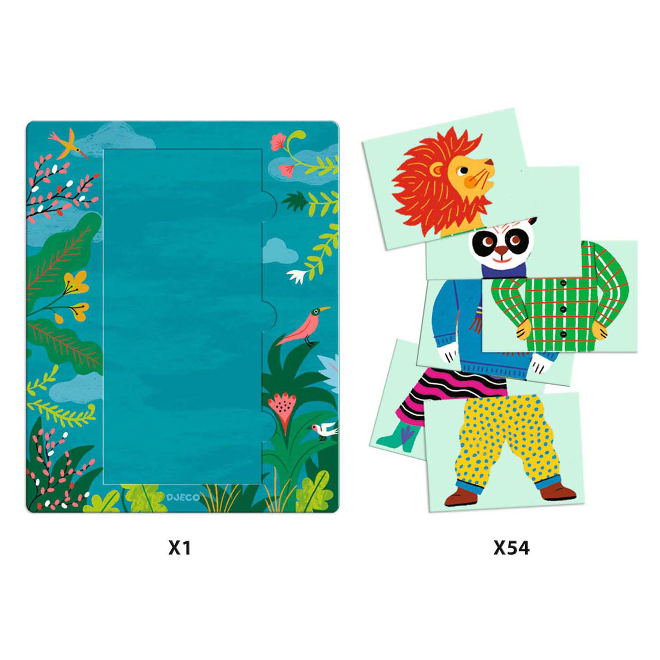 Djeco Mix & Match Dieren