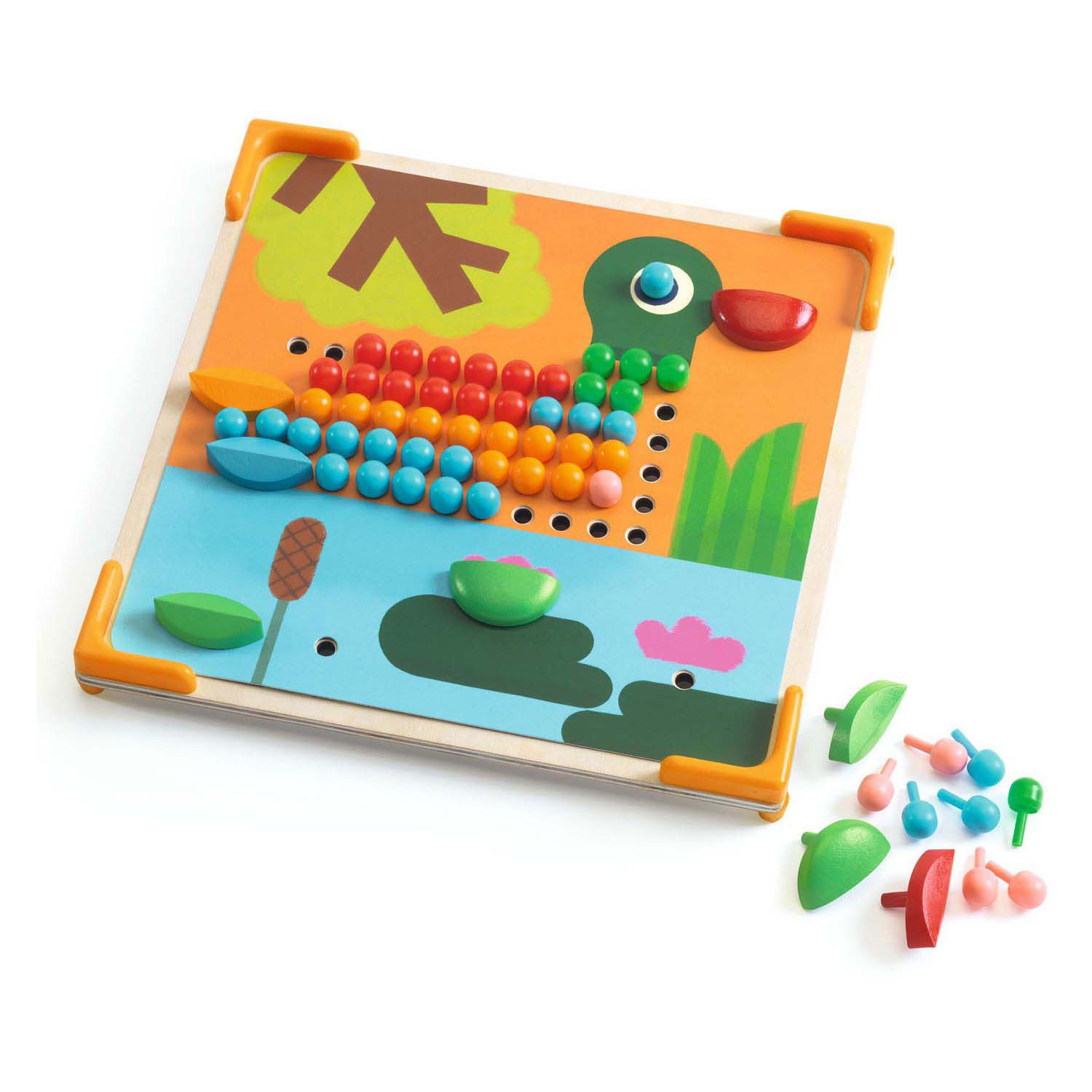 Djeco Mozaiekspel met 8  Plaatjes