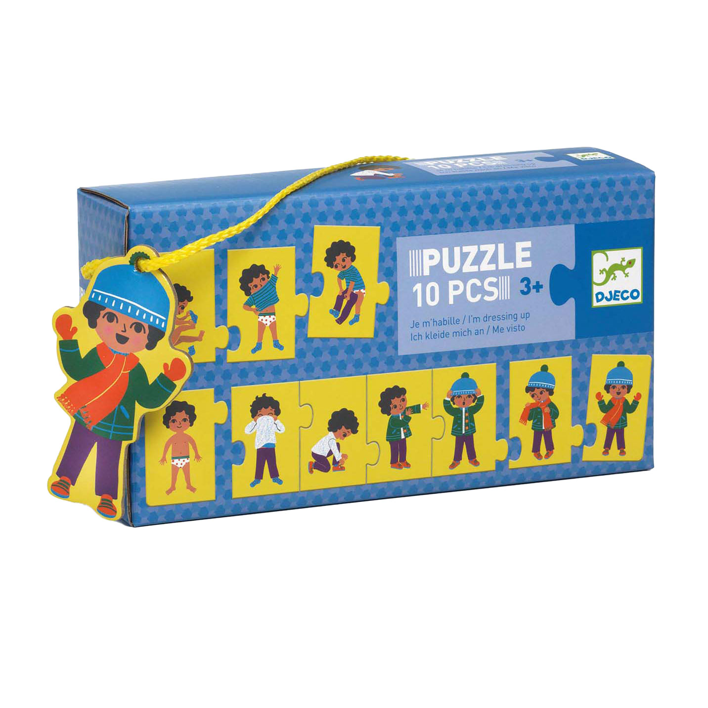 Djeco Puzzel Ik Kleed me Aan - 10st. 