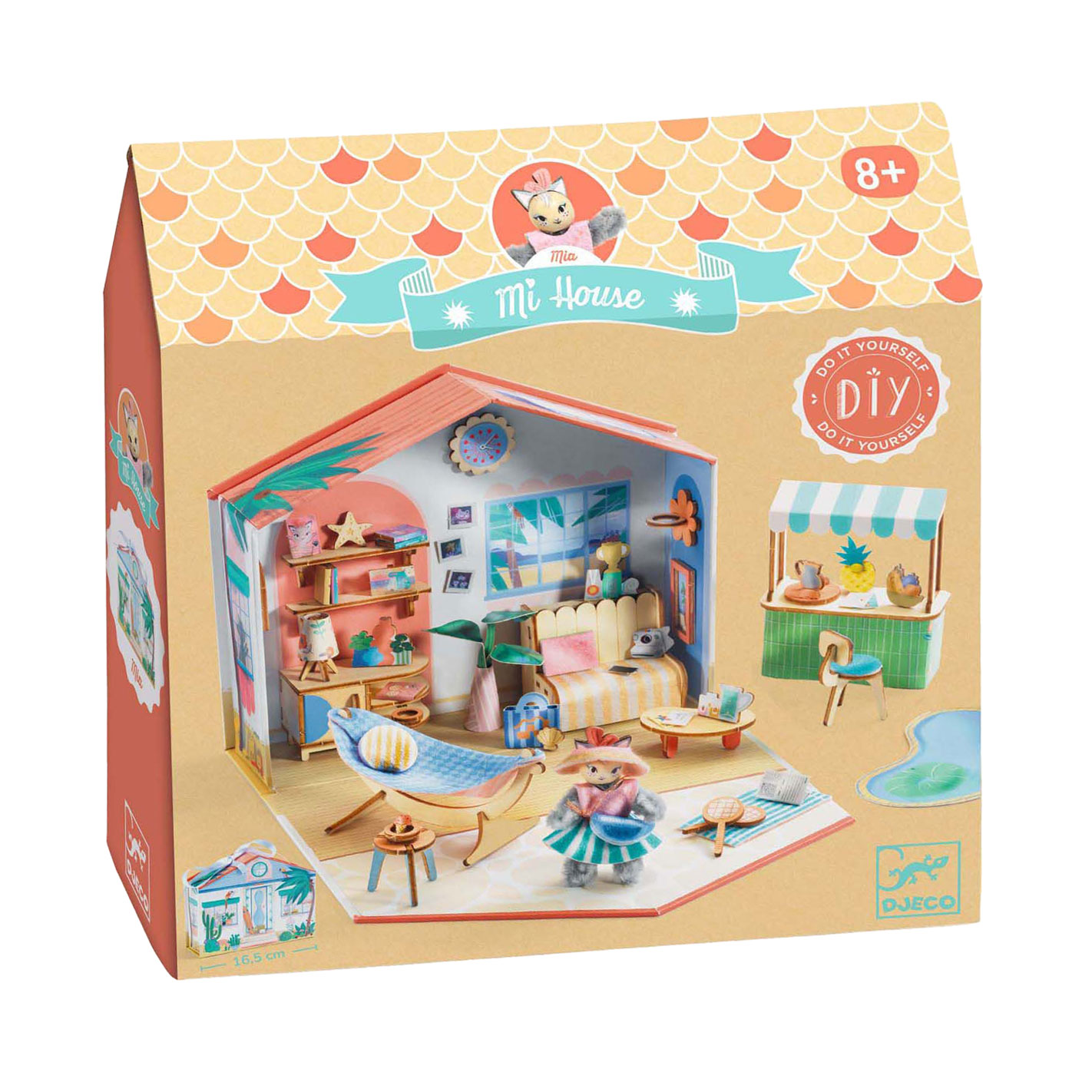 Djeco DIY - Knutselset Huisje Maken Mia