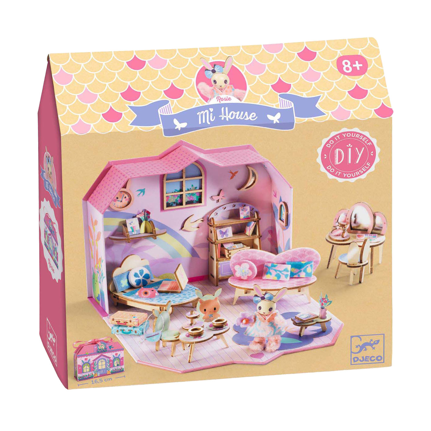 Djeco DIY - Knutselset Huisje Maken Rosie