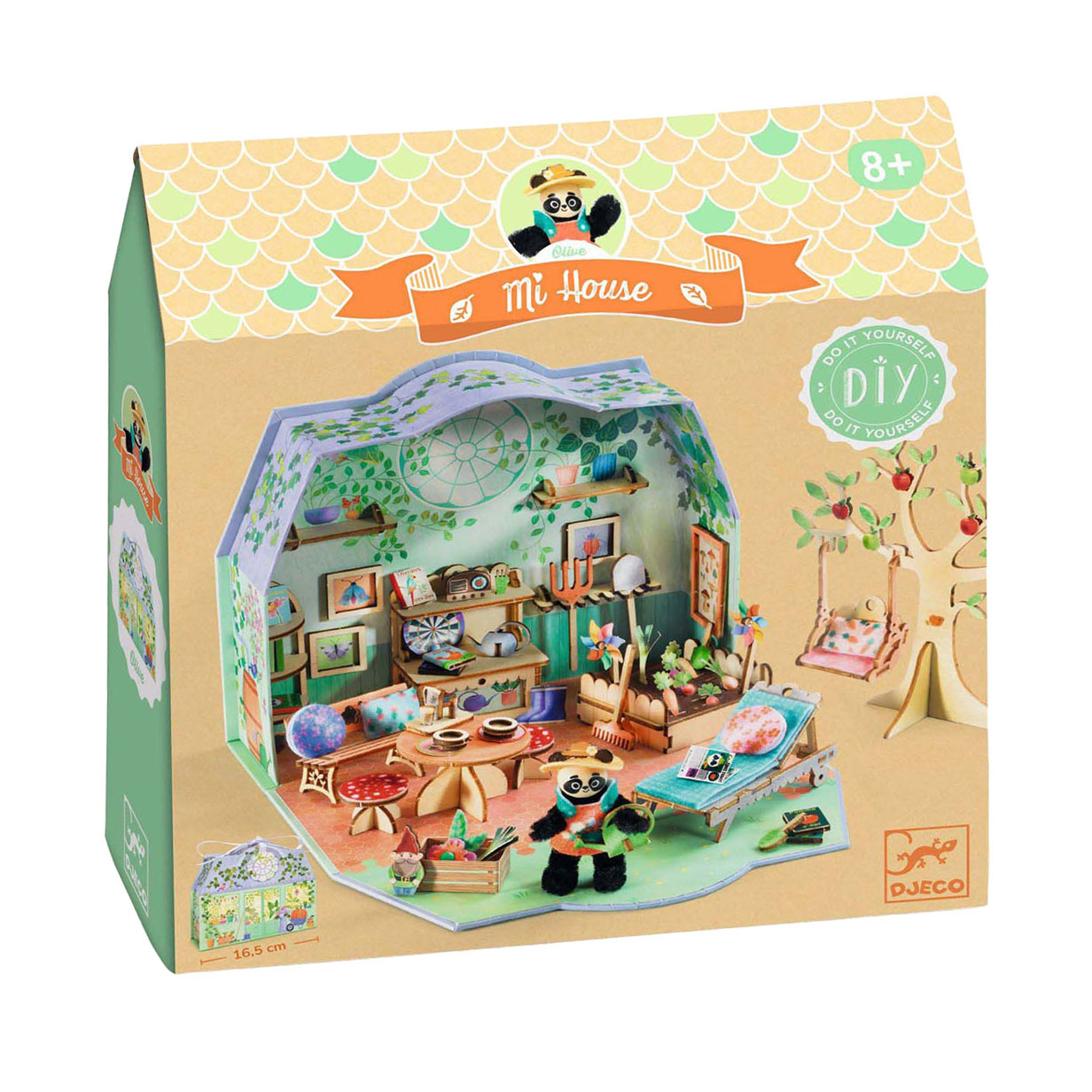 Djeco DIY - Knutselset Huisje Maken Olive