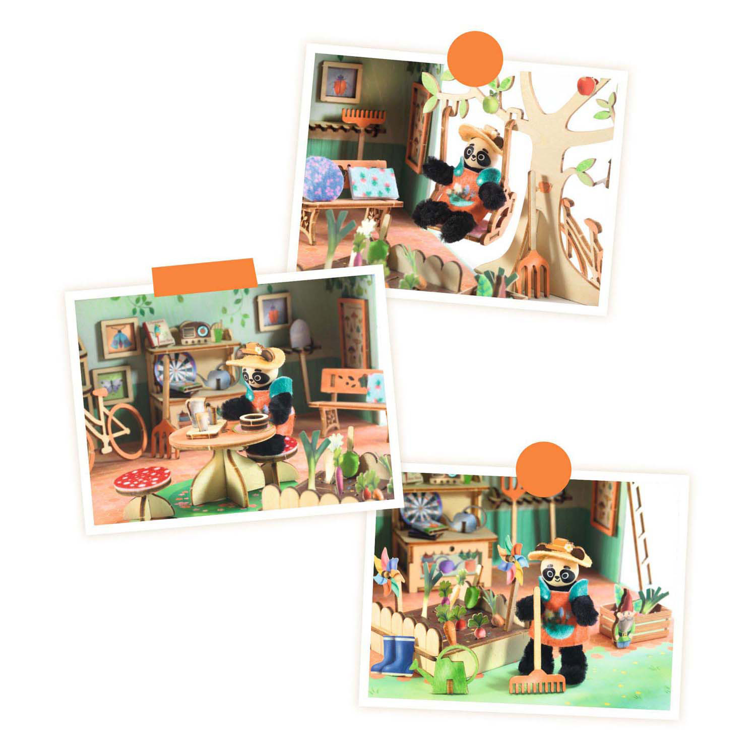 Djeco DIY - Knutselset Huisje Maken Olive