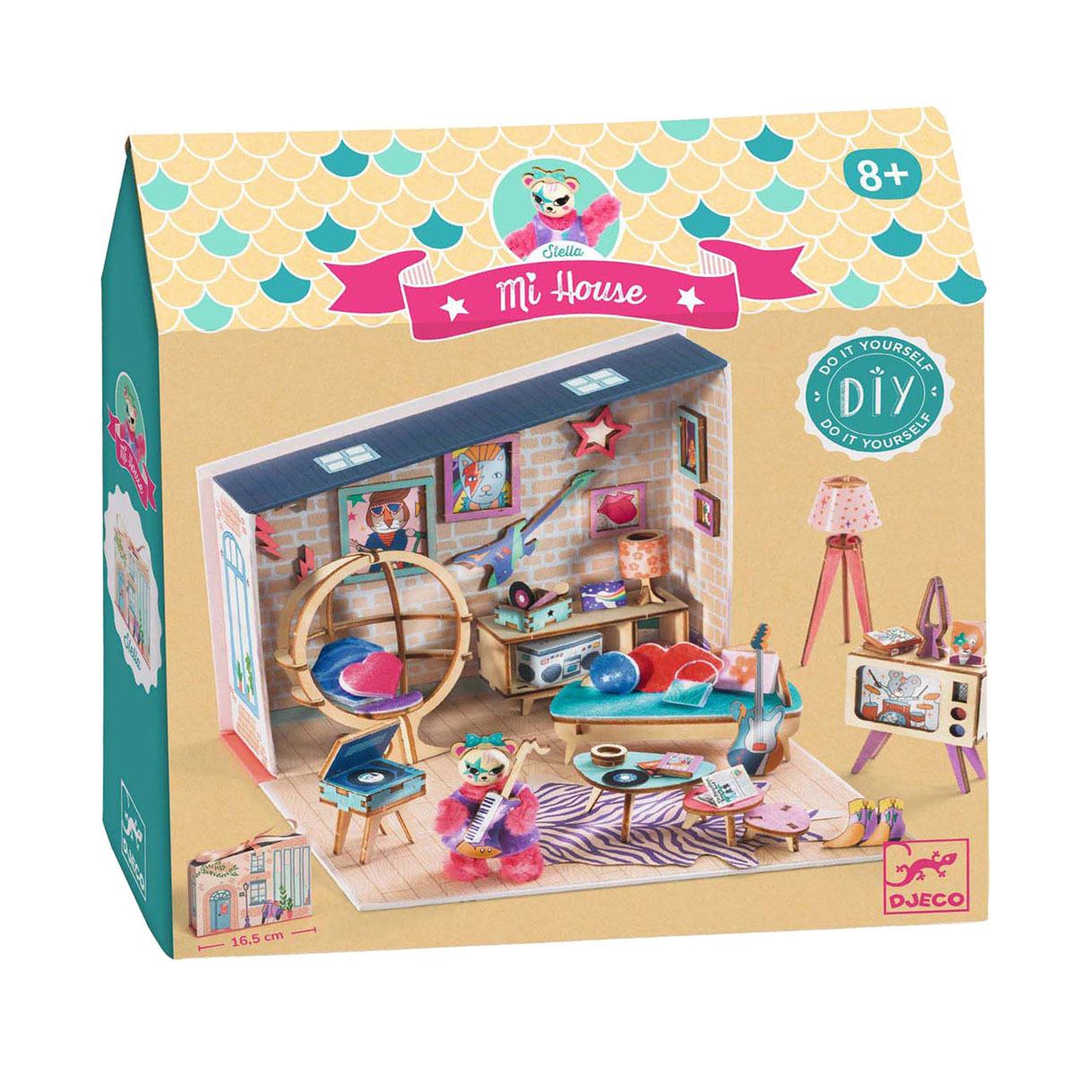 Djeco DIY - Knutselset Huisje Maken Stella