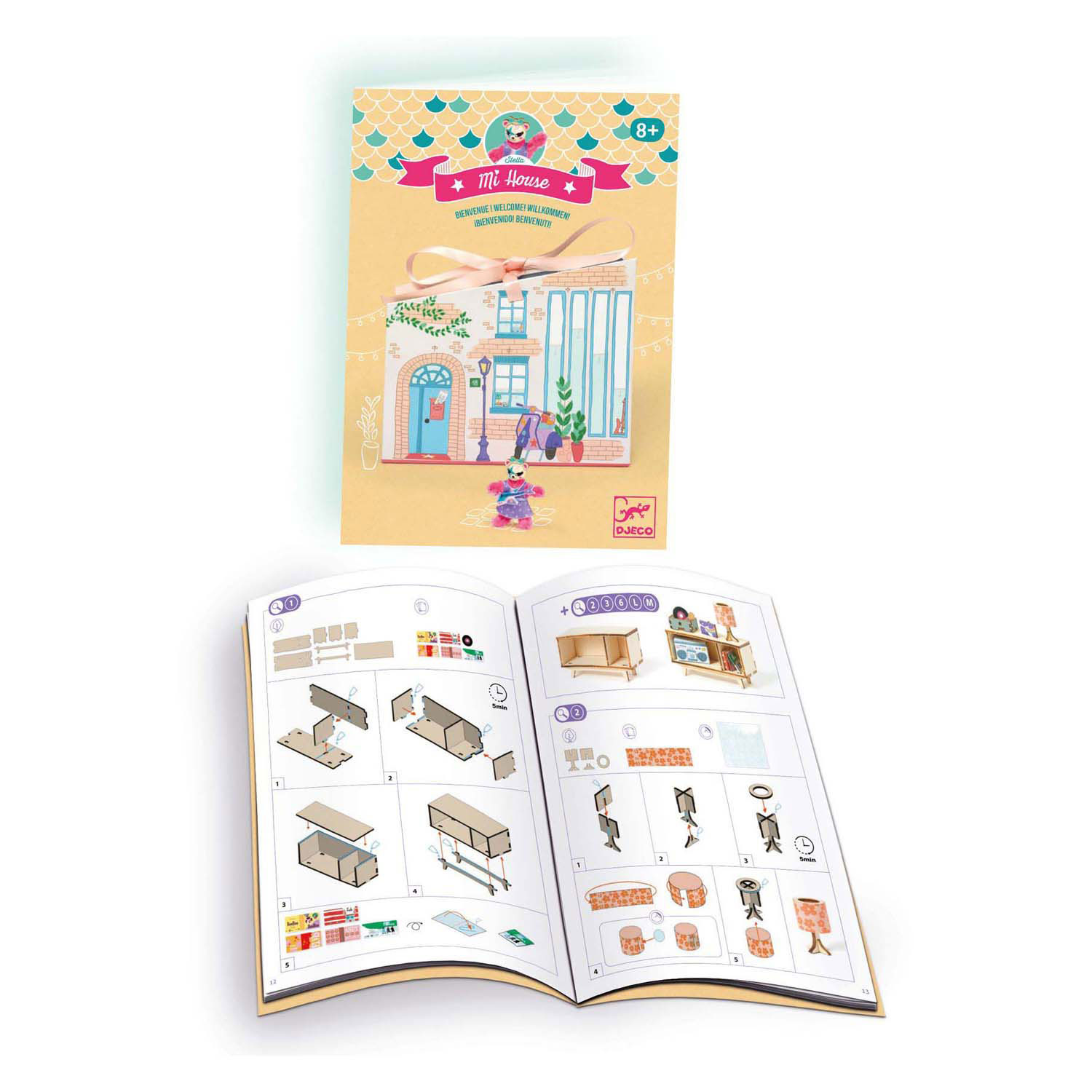 Djeco DIY - Knutselset Huisje Maken Stella