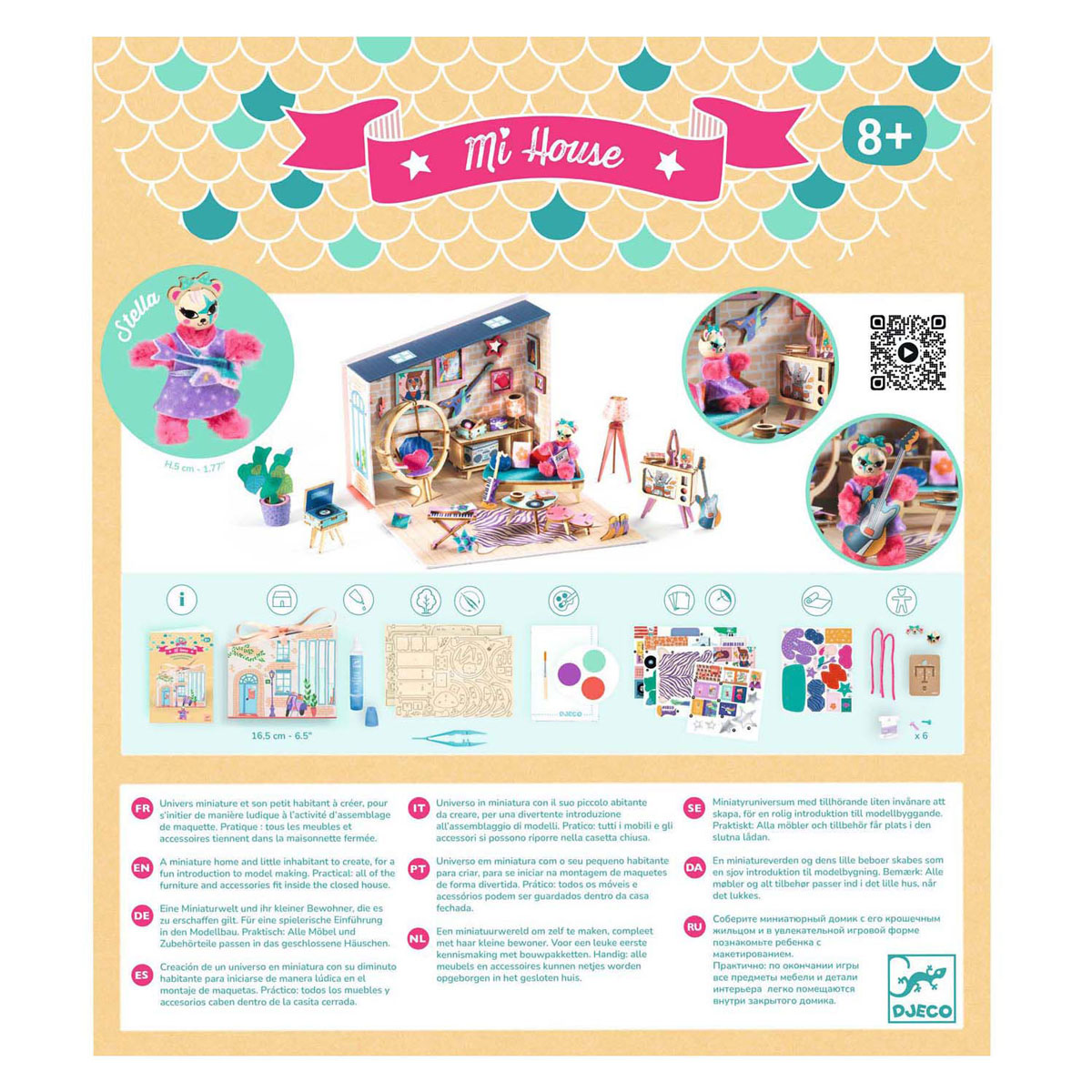 Djeco DIY - Knutselset Huisje Maken Stella