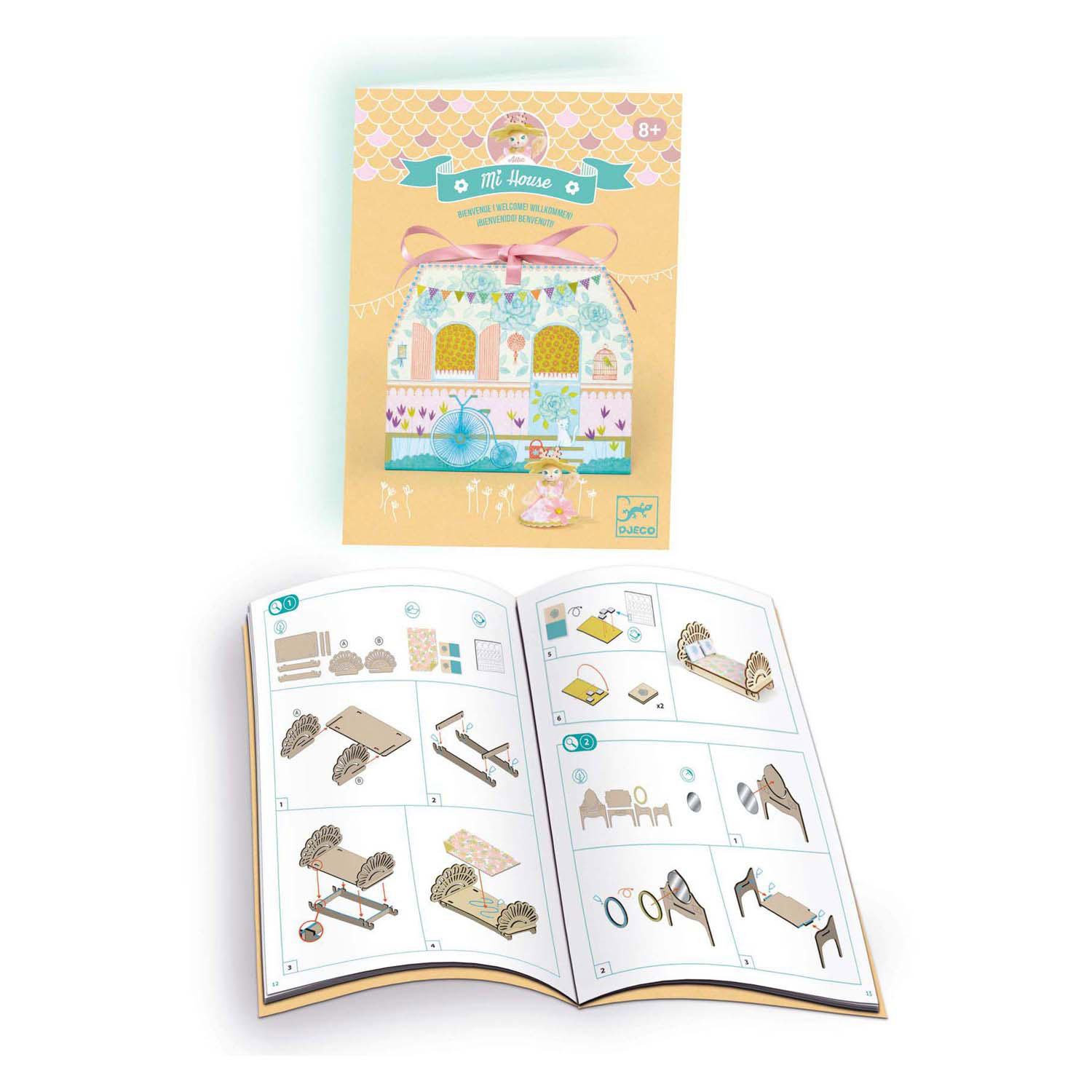 Djeco DIY - Knutselset Huisje Maken Alba