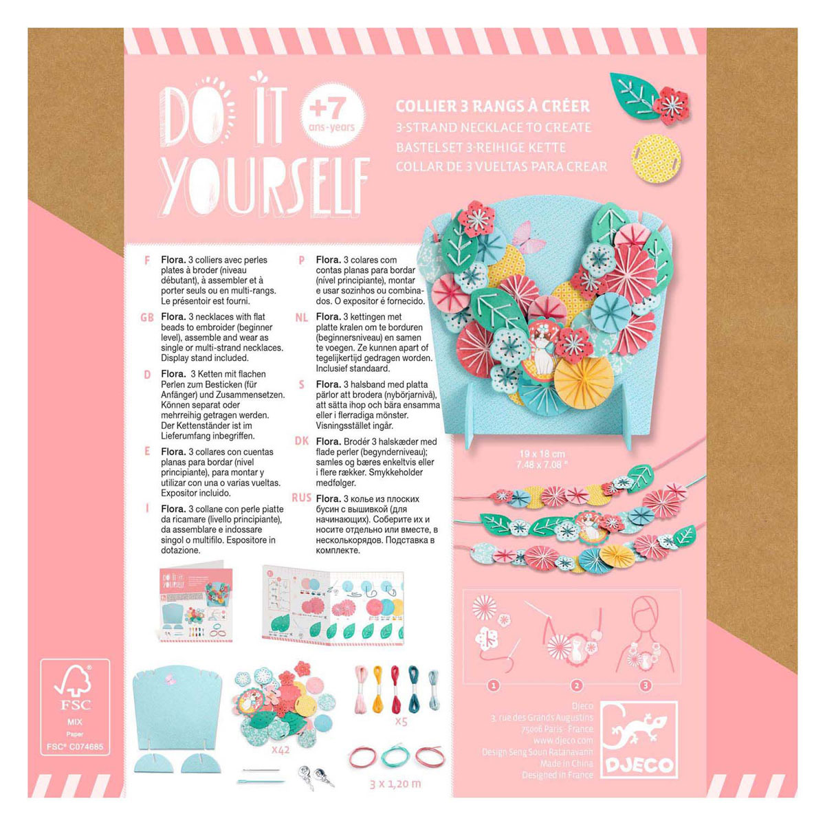 Djeco DIY - Halsketting Maken