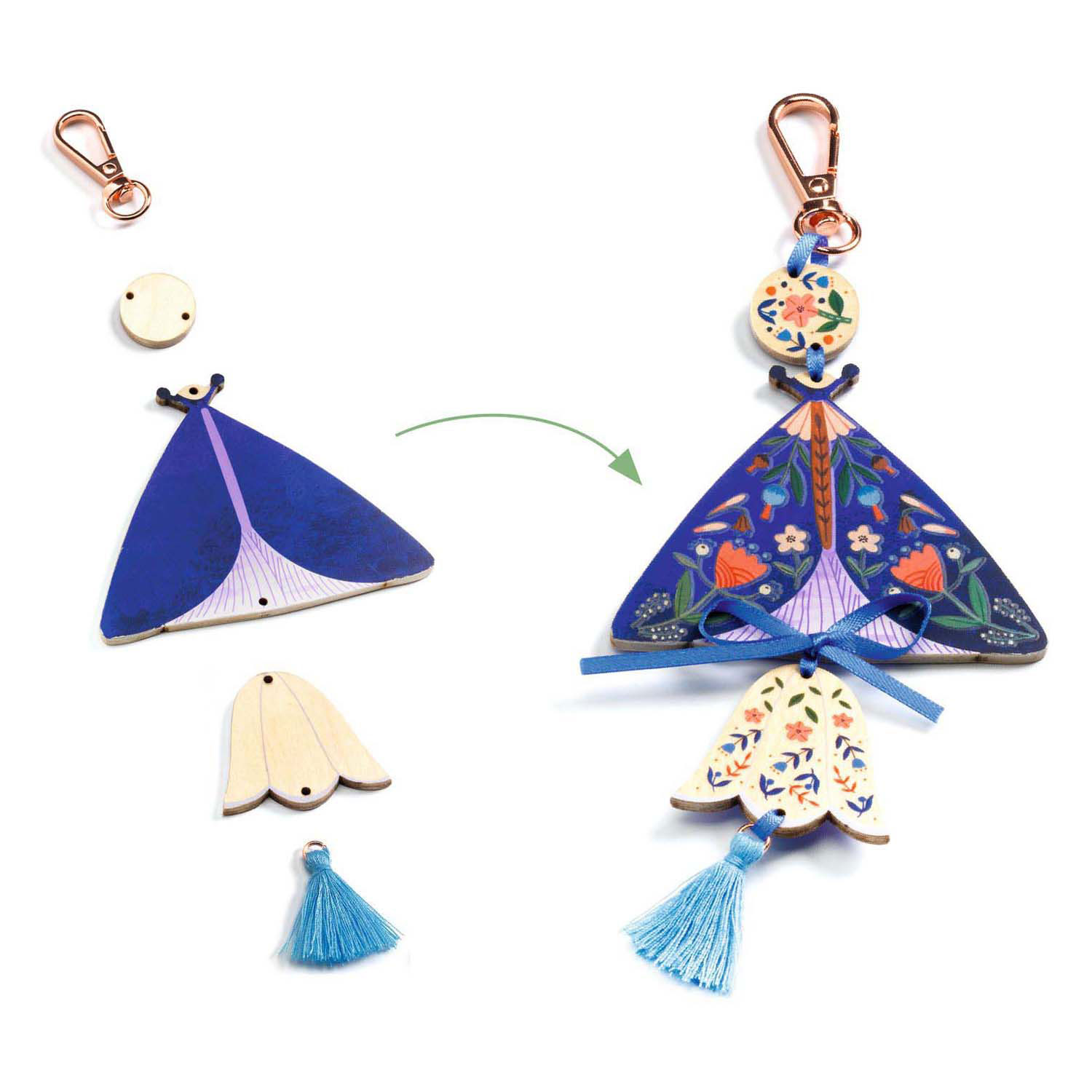 Djeco DIY - Knutselset Houten Sieraden Maken