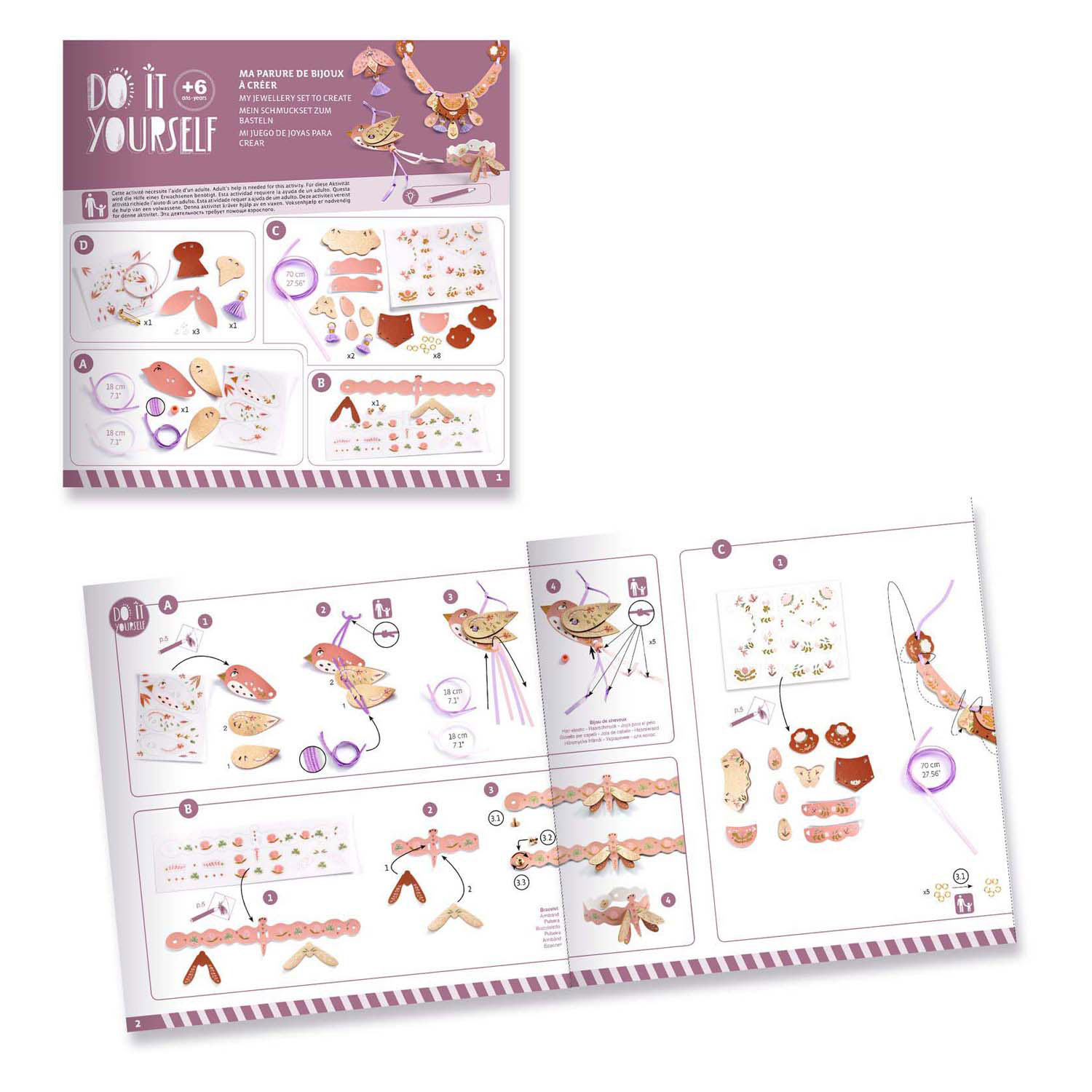 Djeco DIY - Knutselset Sieraden Maken