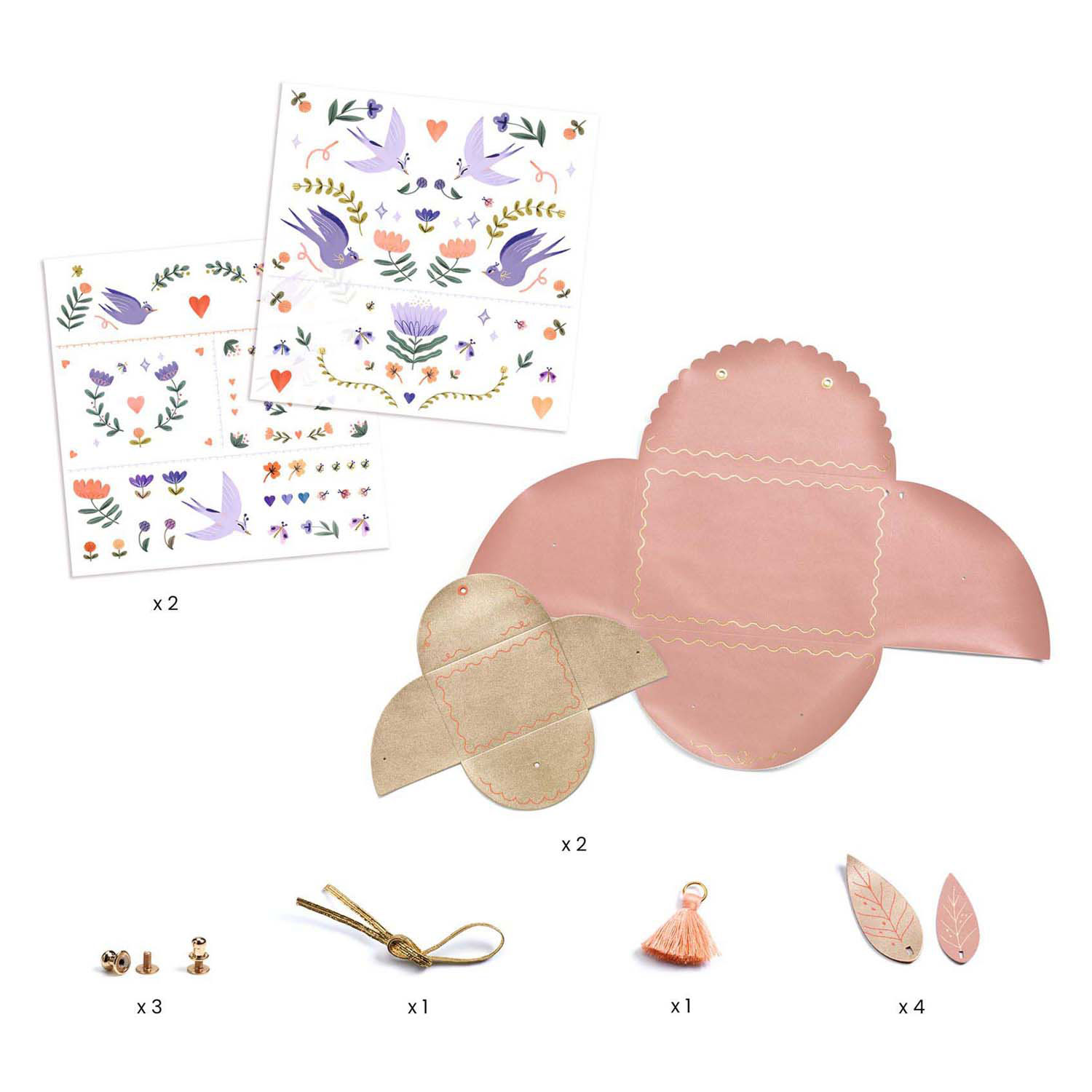 Djeco DIY - Knutselset Tasje en Portemonnee