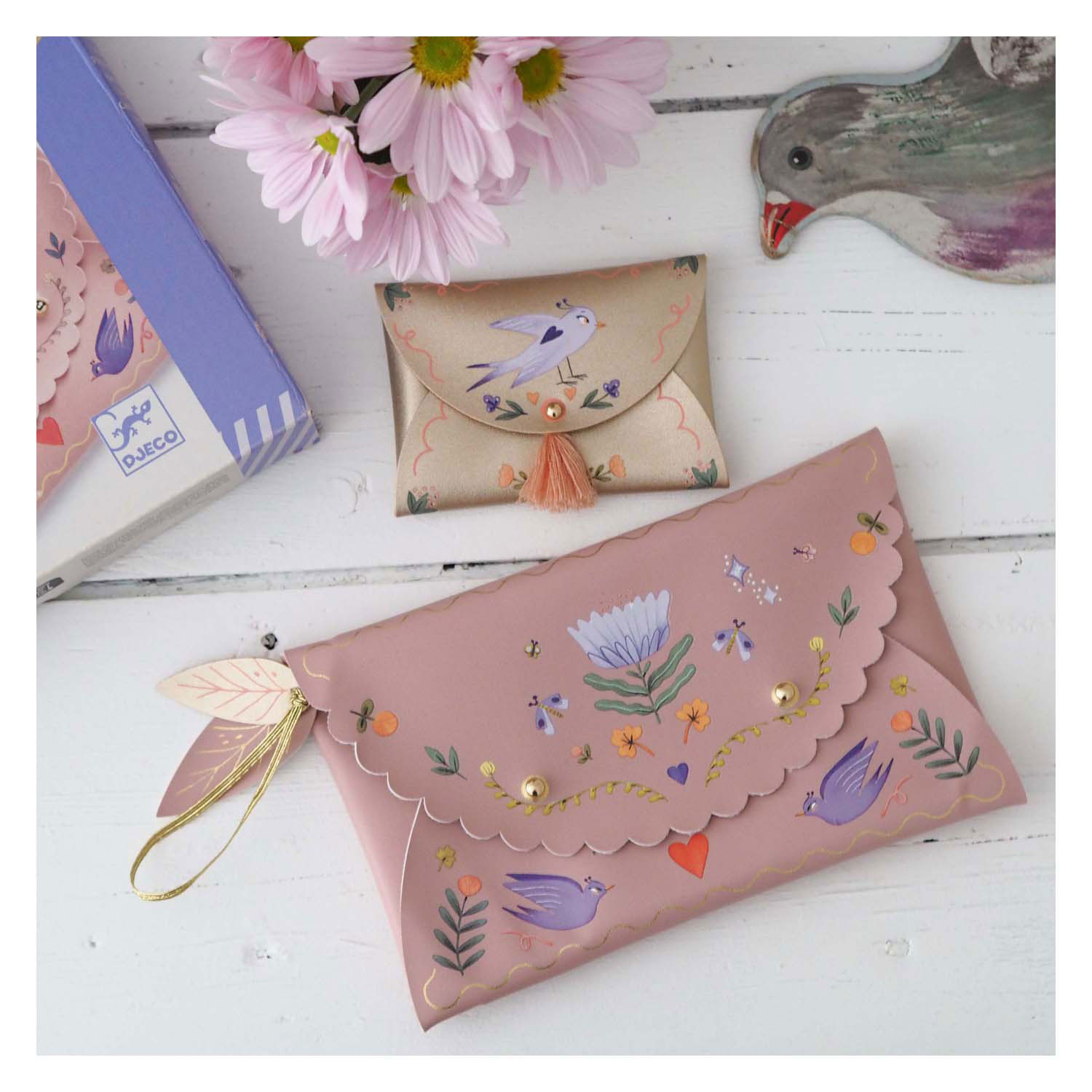 Djeco DIY - Knutselset Tasje en Portemonnee