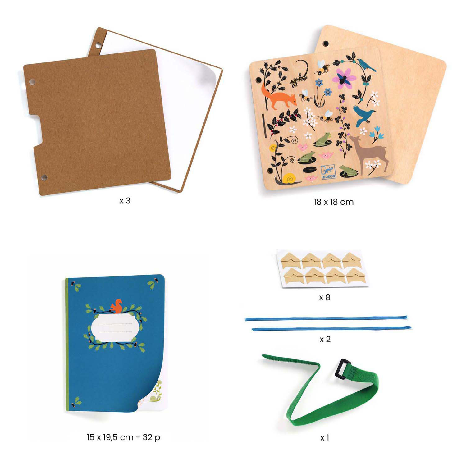 Djeco DIY - Knustelset Herbariumschrift