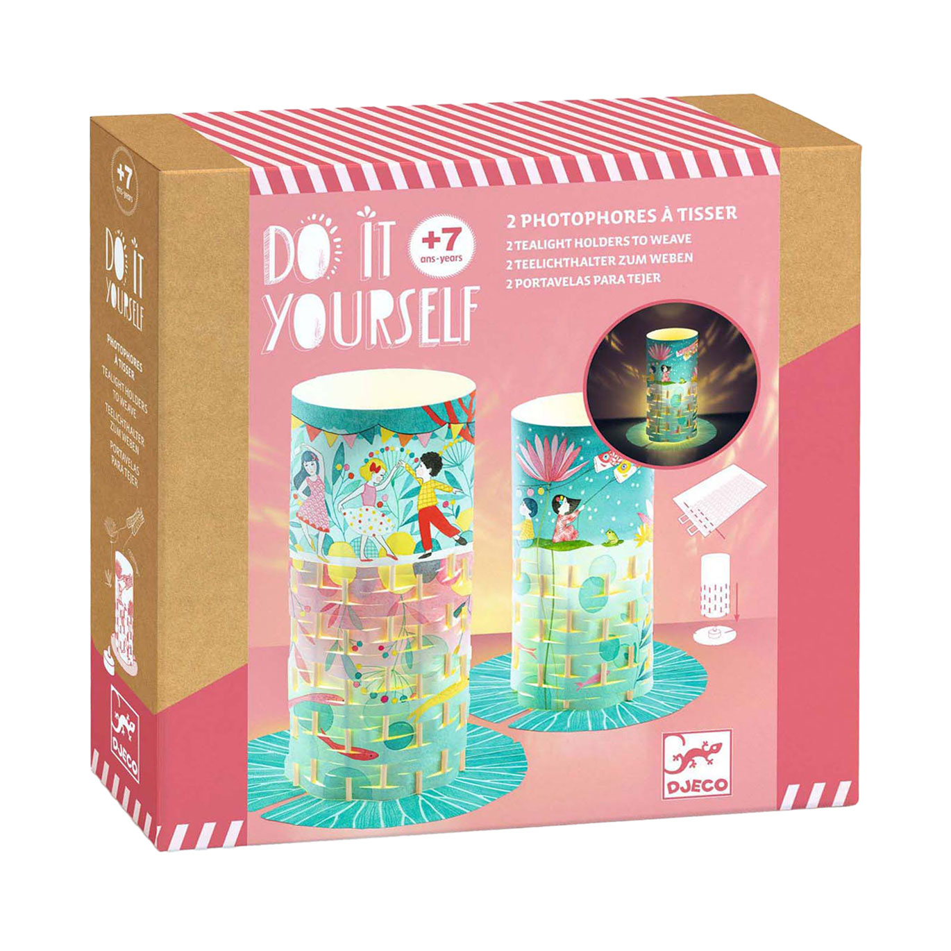 Djeco DIY - Knutselset Papieren Windlichten