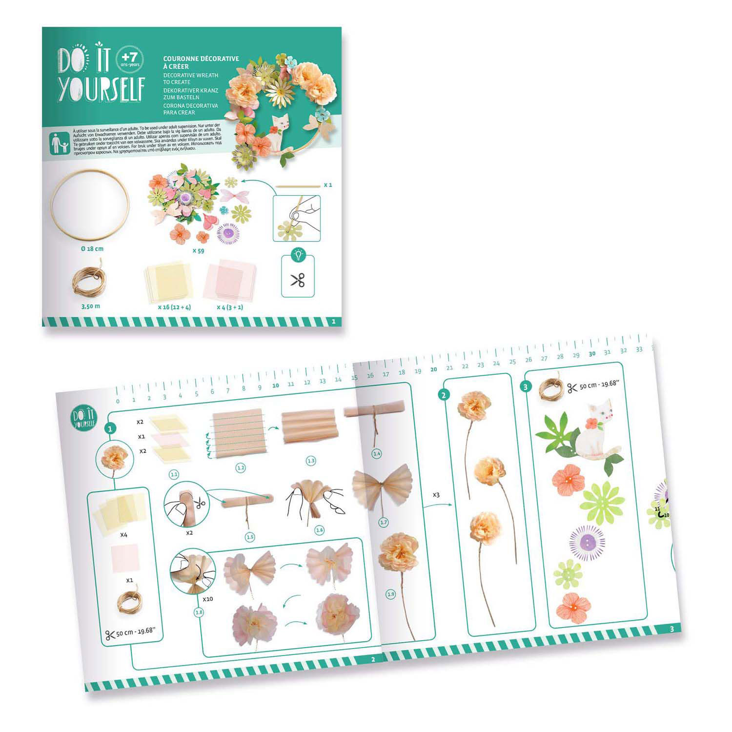 Djeco DIY - Knutselset Bloemenkrans