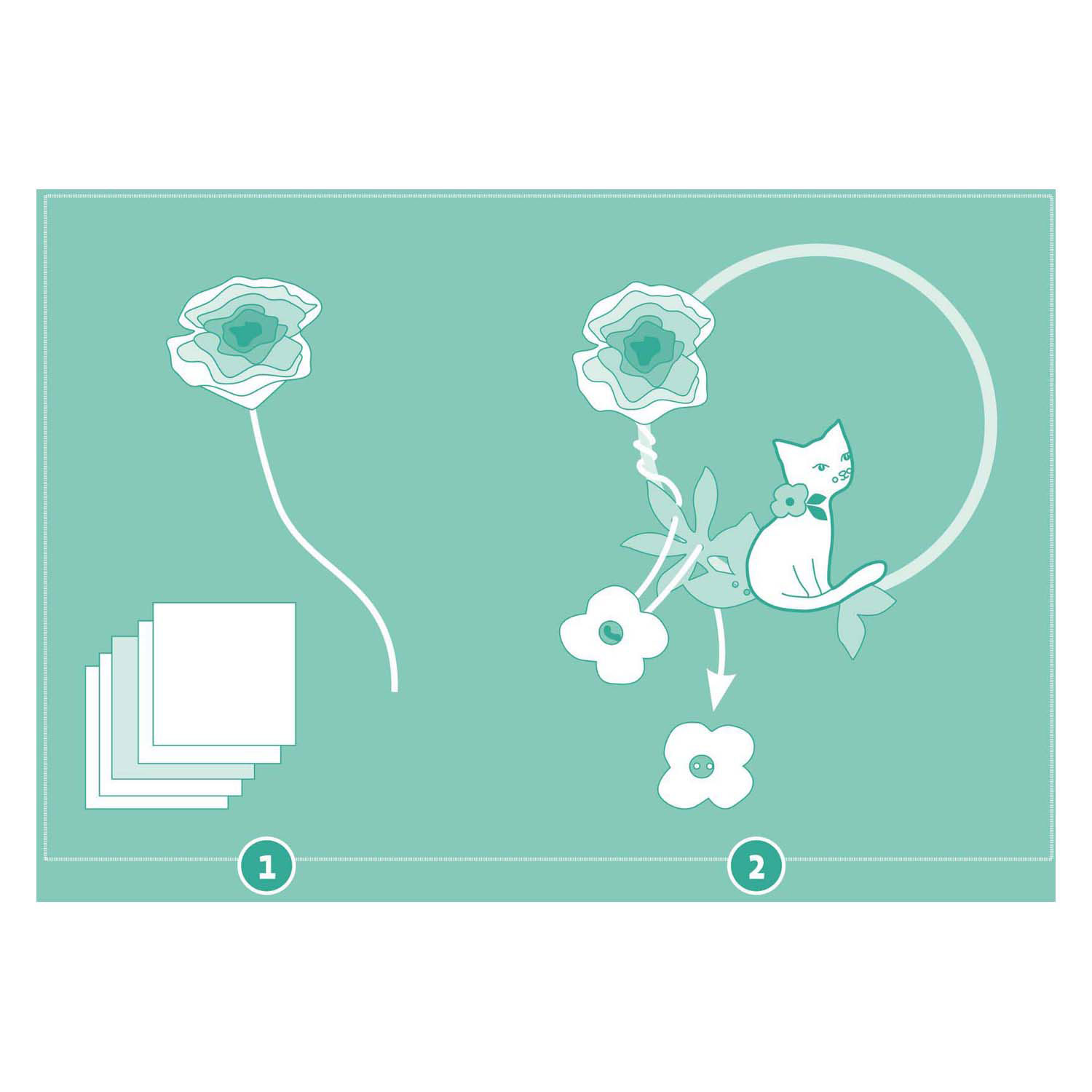Djeco DIY - Knutselset Bloemenkrans