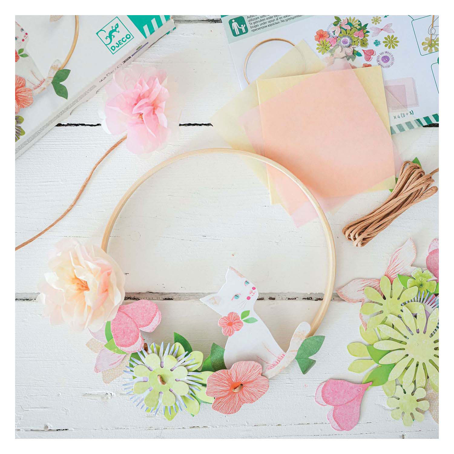 Djeco DIY - Knutselset Bloemenkrans