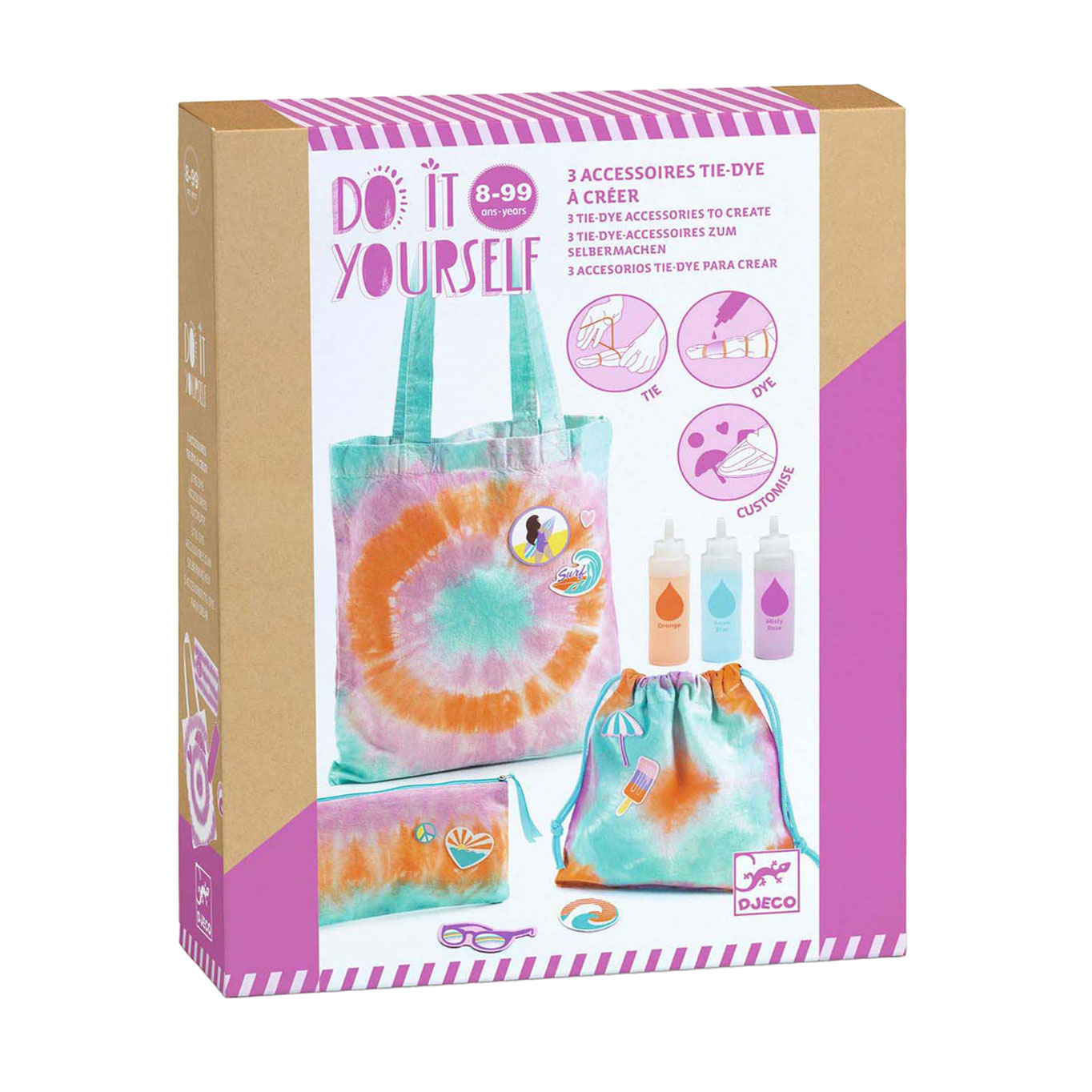 Djeco DIY - Knutselset Tie-dye
