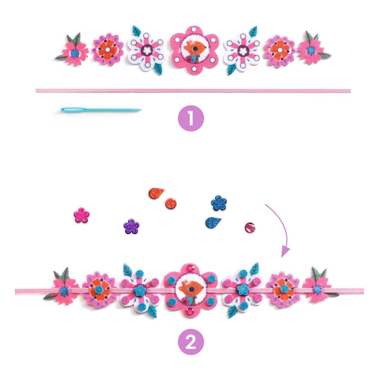 Djeco DIY - Knutselset Armbanden maken