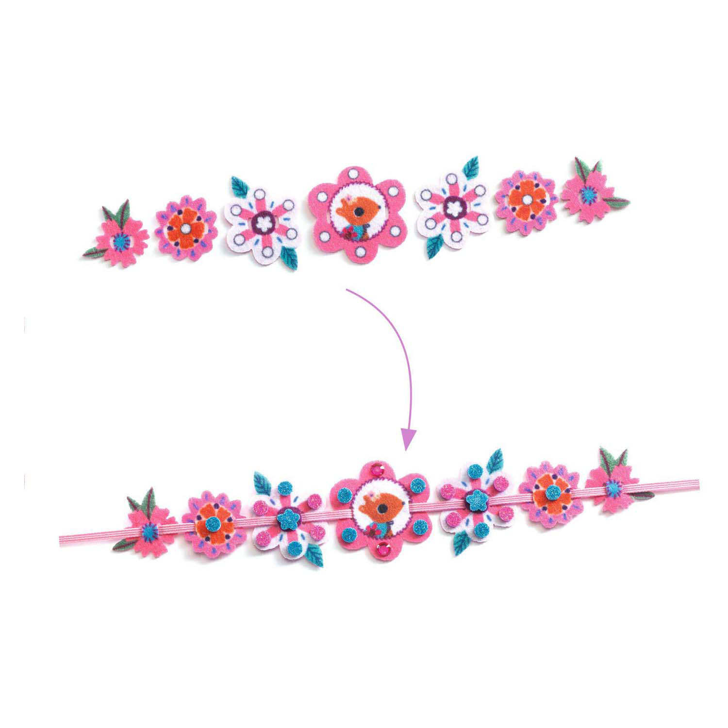 Djeco DIY - Knutselset Armbanden maken