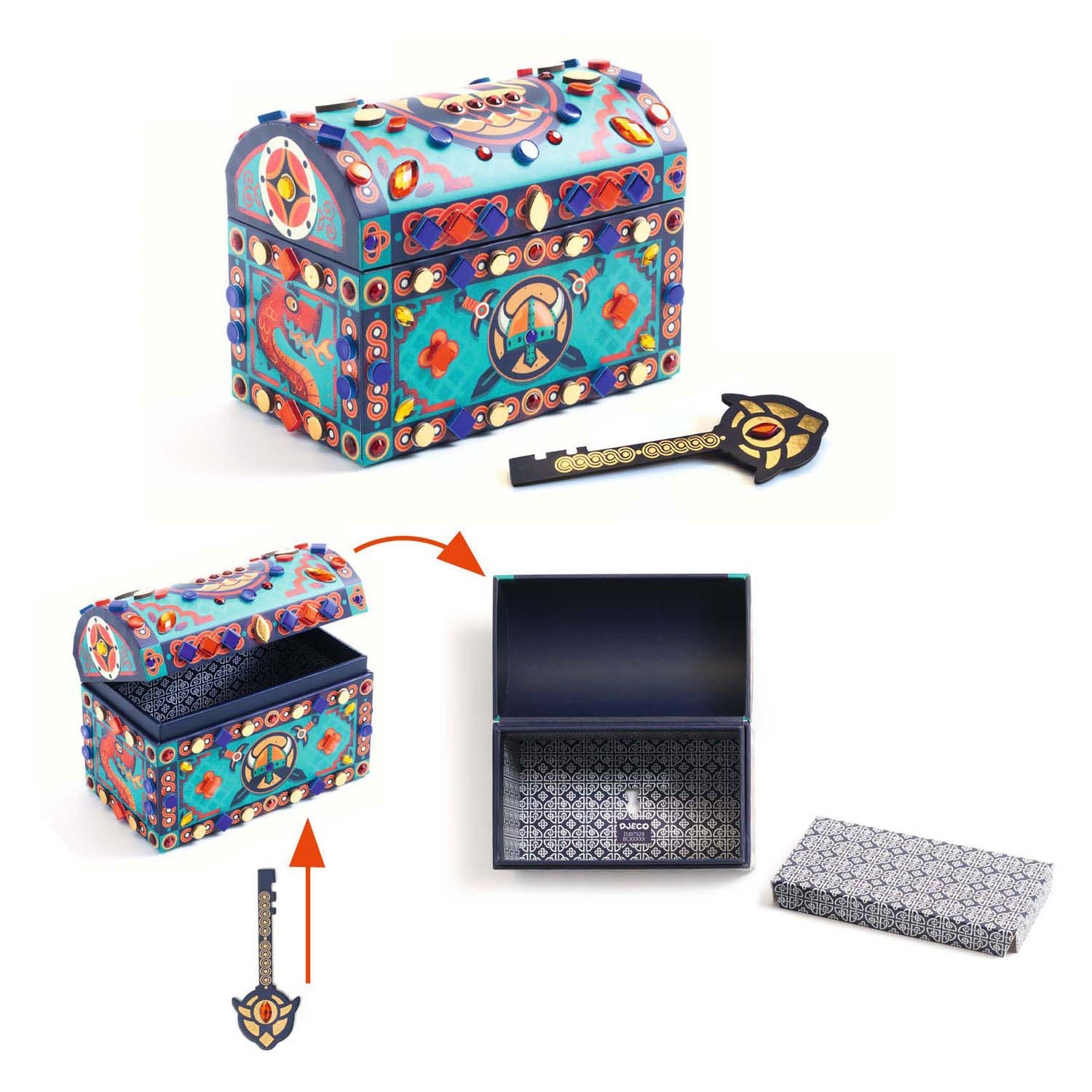 Djeco DIY - Knutselset Schatkist