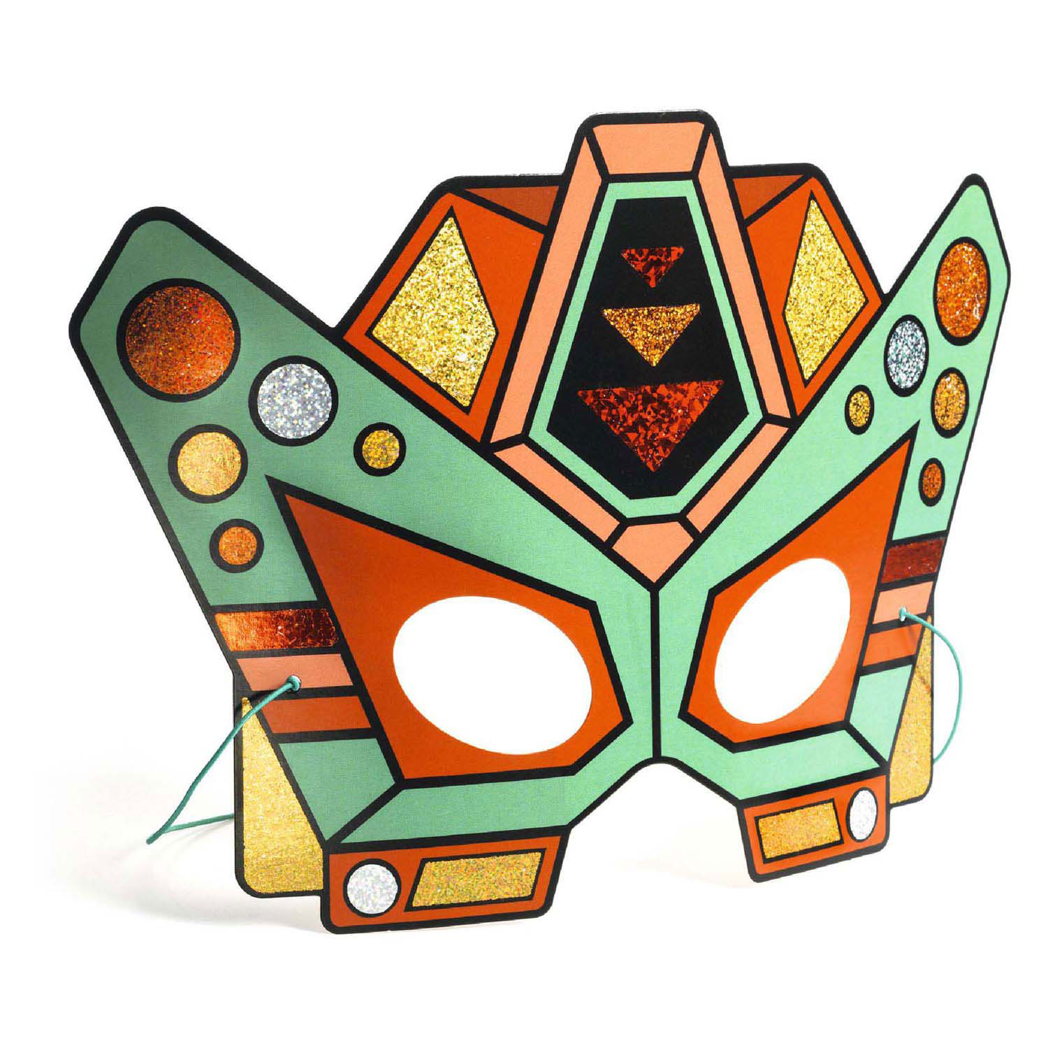 Djeco DIY - Masker Super Robots - 4 Maskers