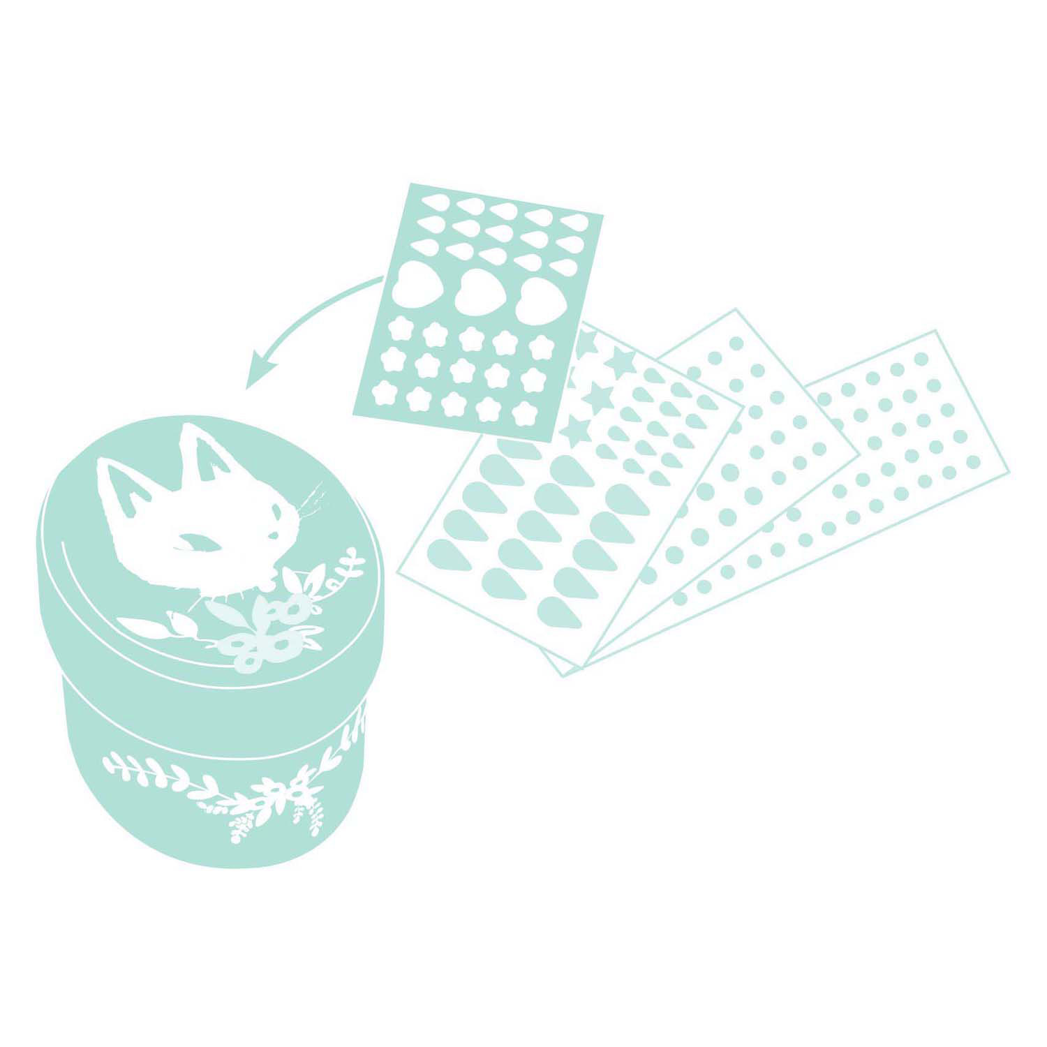 Djeco DIY - Knutsel Doosjes - 5st. 