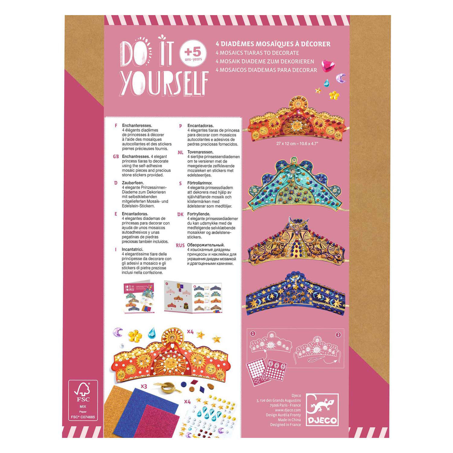 Djeco DIY - Knutselset Diademen